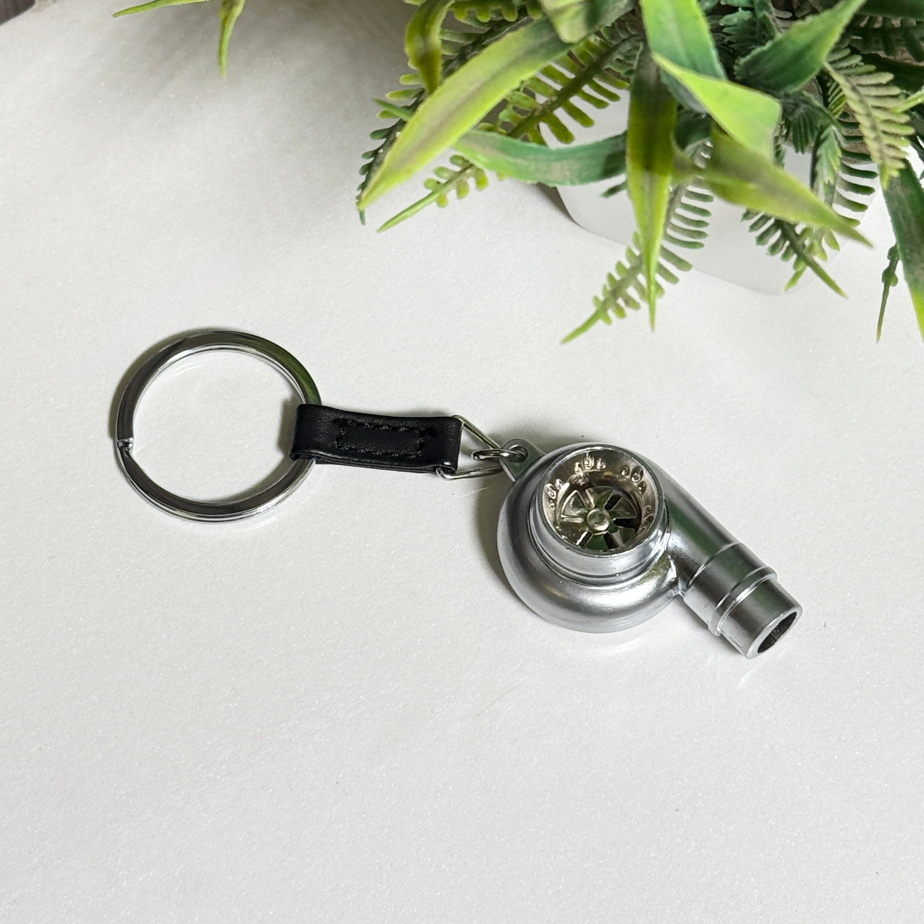Mini Turbo Car Keychain