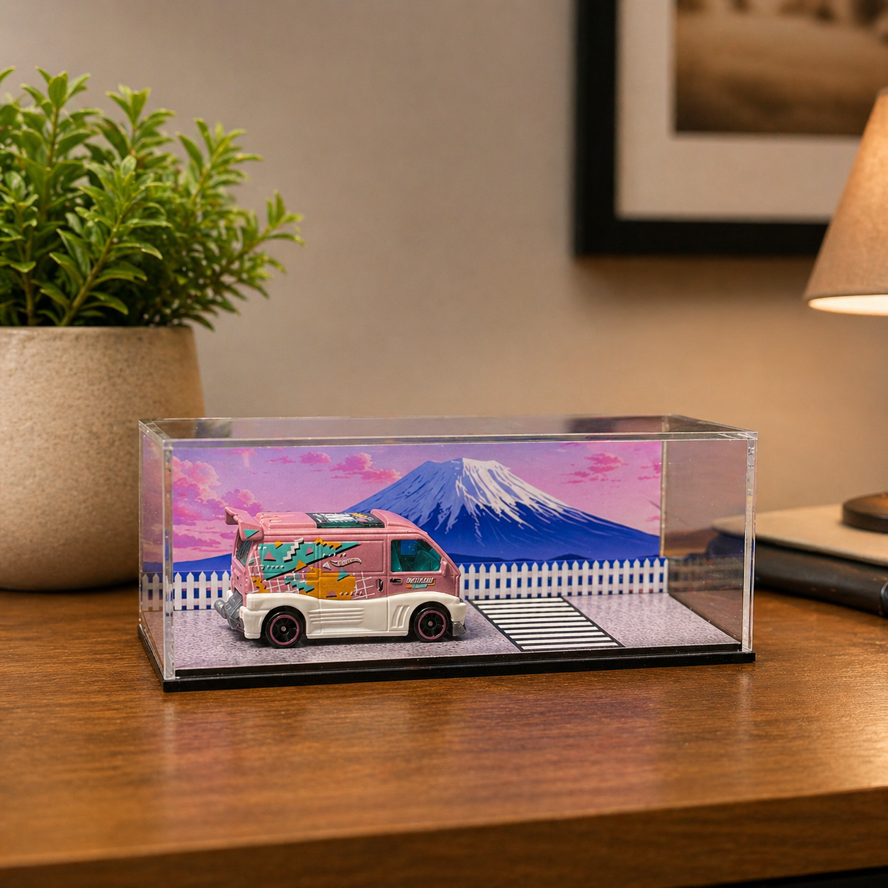 Hotwheels Van Acrylic Showpiece