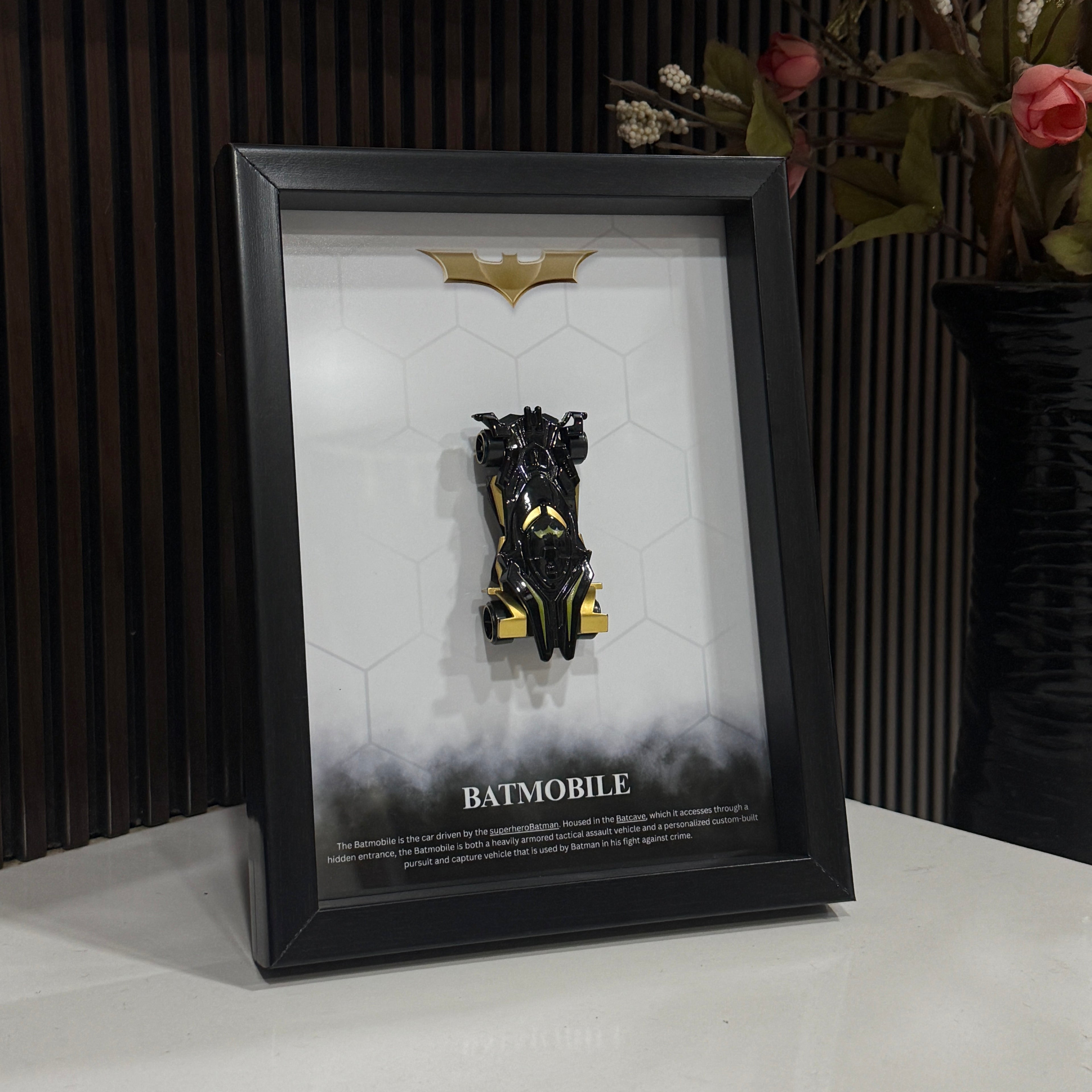 Batman 3D Frame - 6th Gen (Gold Edition)
