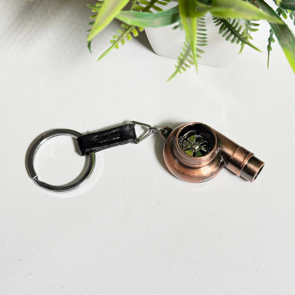 Mini Turbo Car Keychain