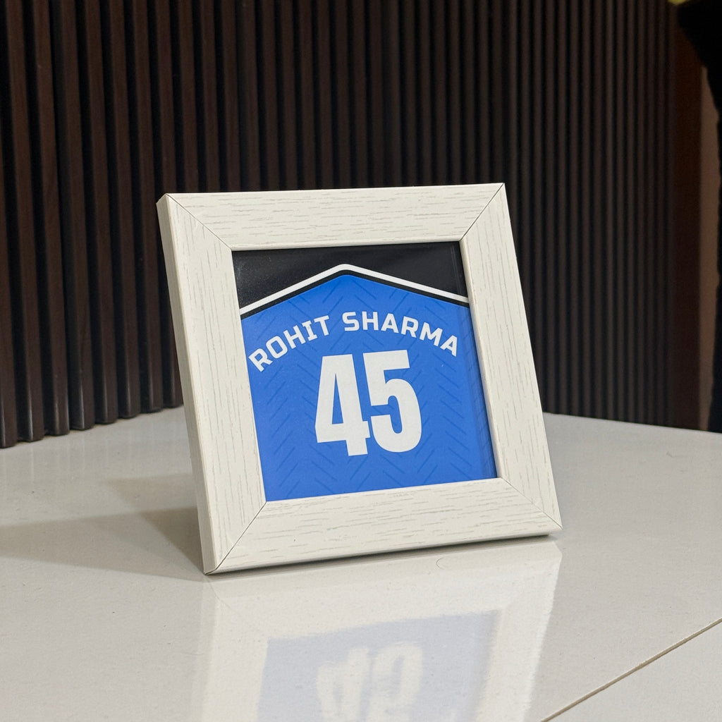 Rohit Sharma Jersey Frame