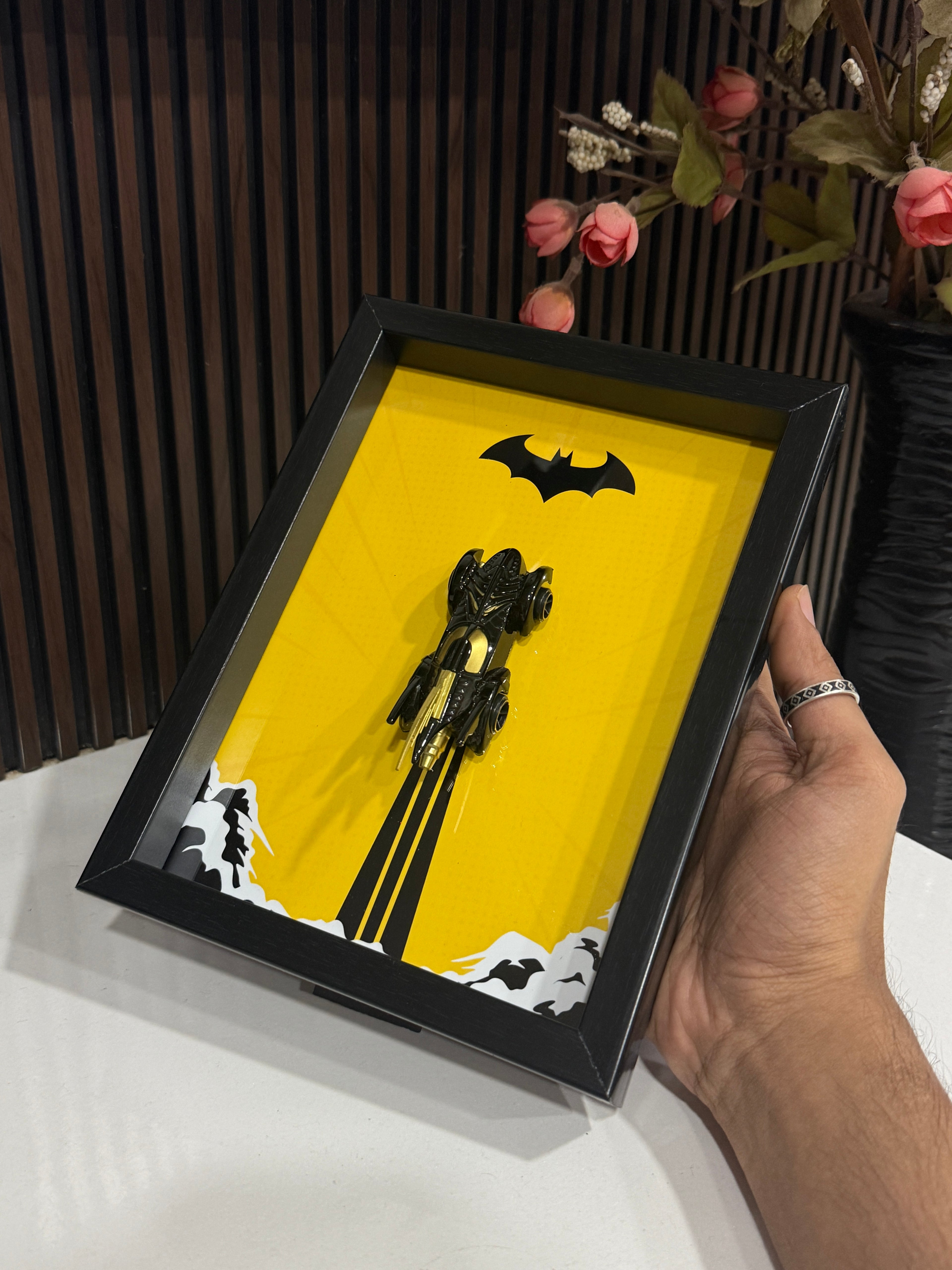Batman 3D Frame - 3rd Gen (Gold Edition)