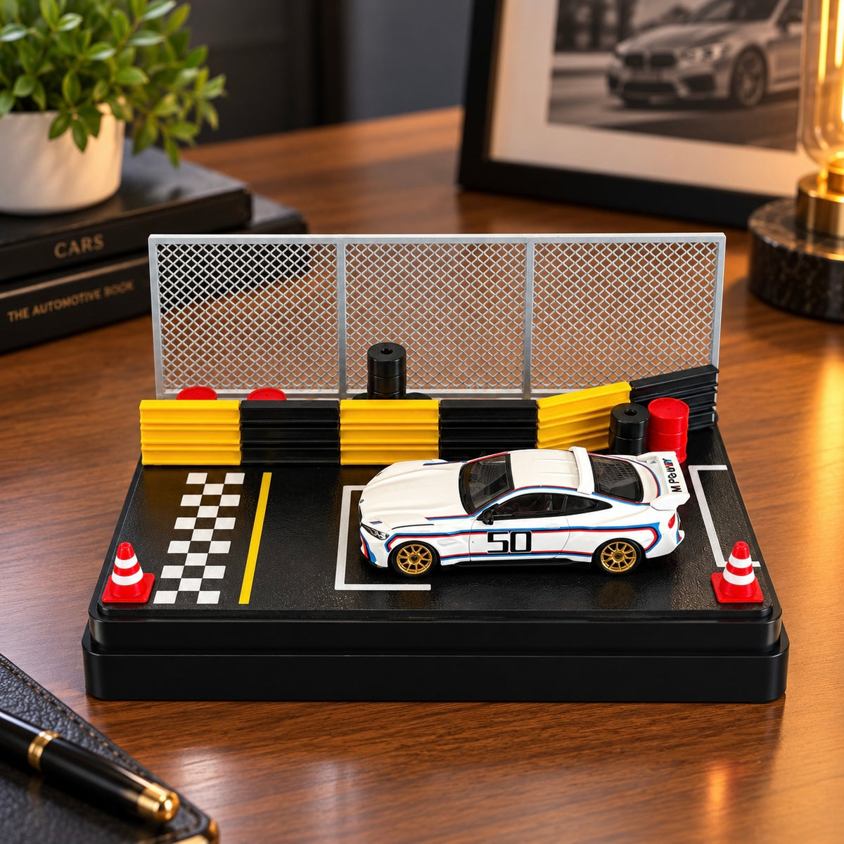 Car Diorama Display for 1:64 Scale Model