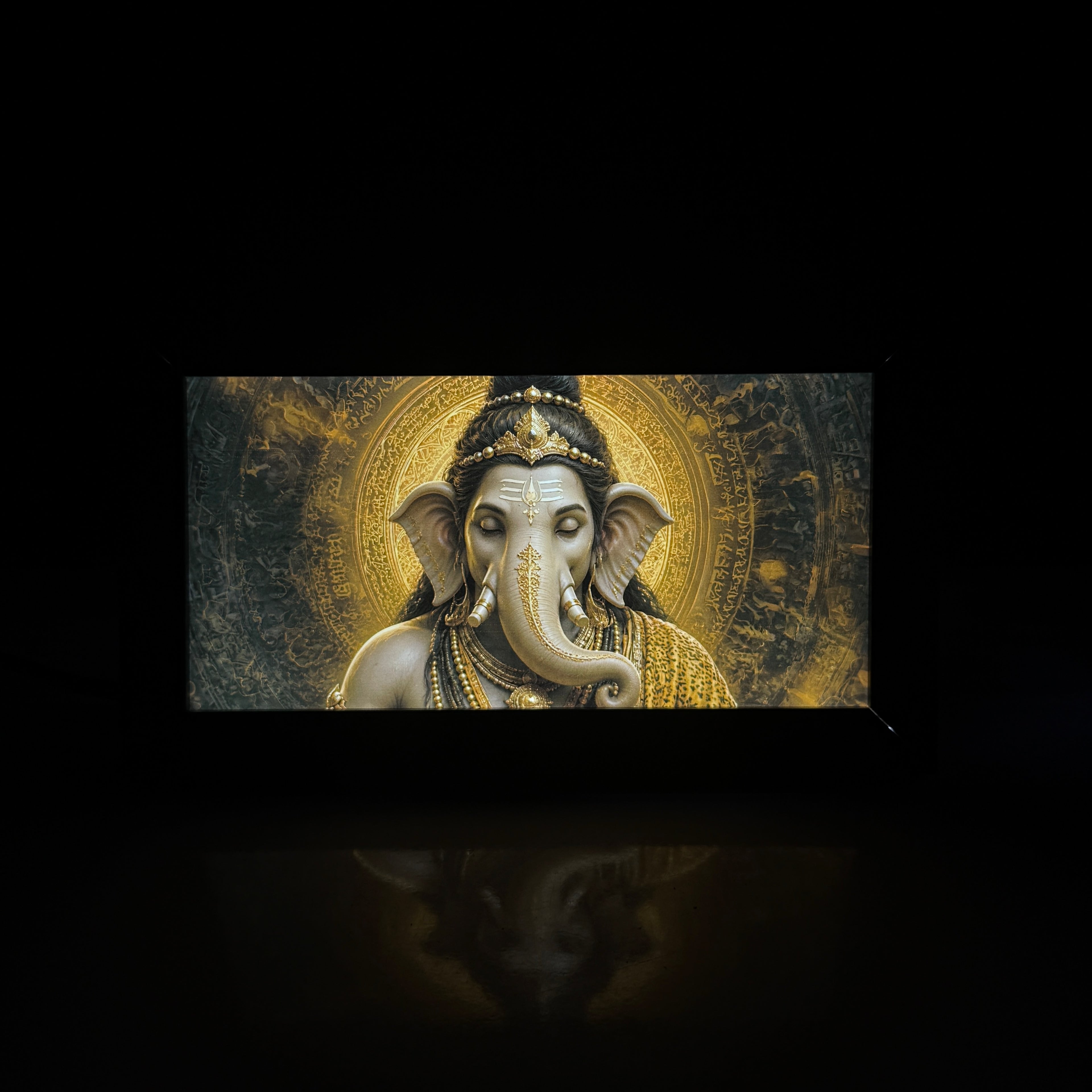 Lord Ganesha LED Frame