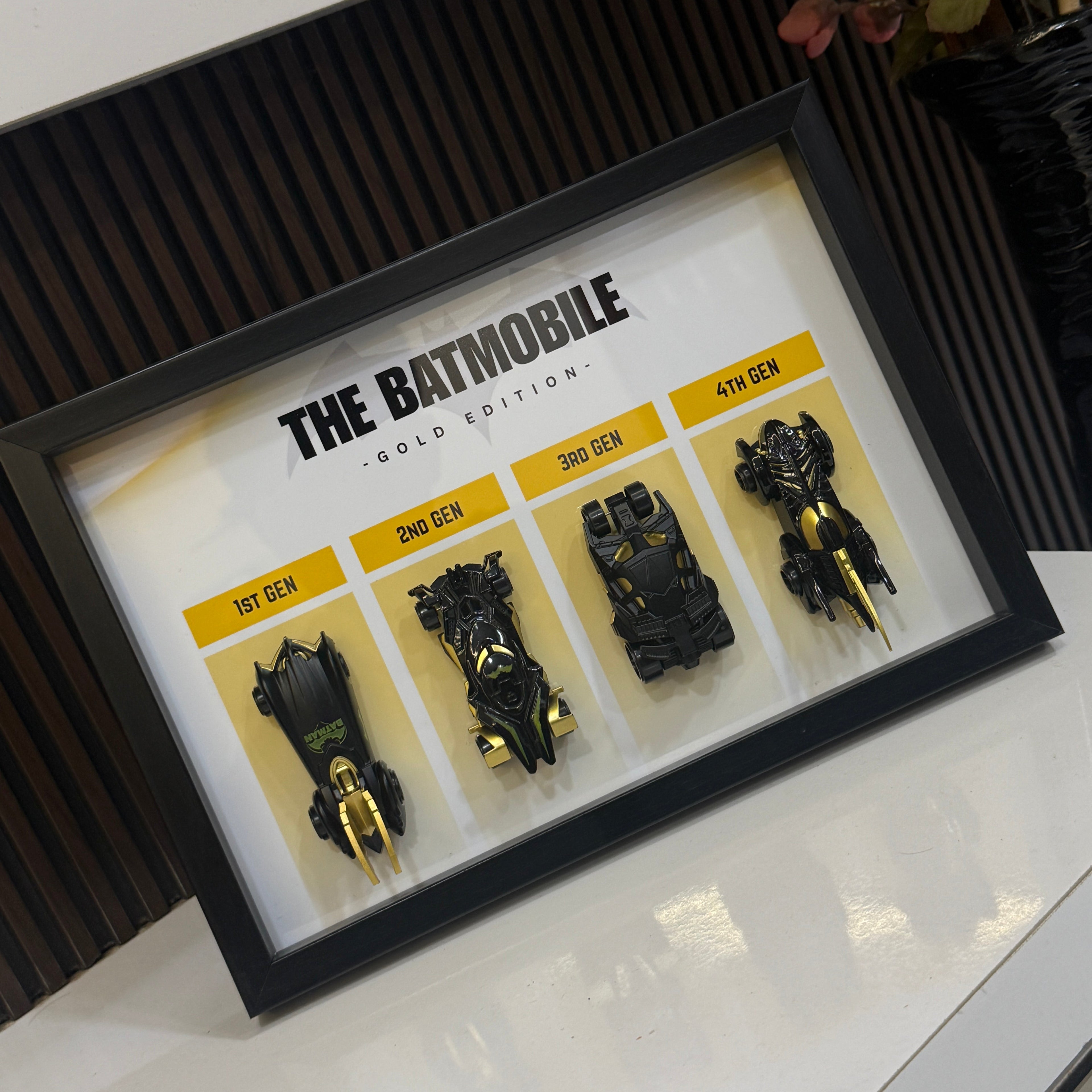 Batmobile Gold Edition Piece
