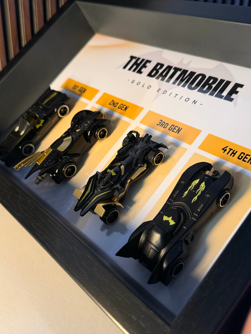 Batmobile Gold Edition Piece