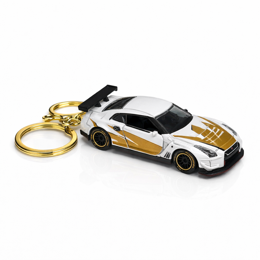 Nissan Gtr-r35 Hotwheels Keychain