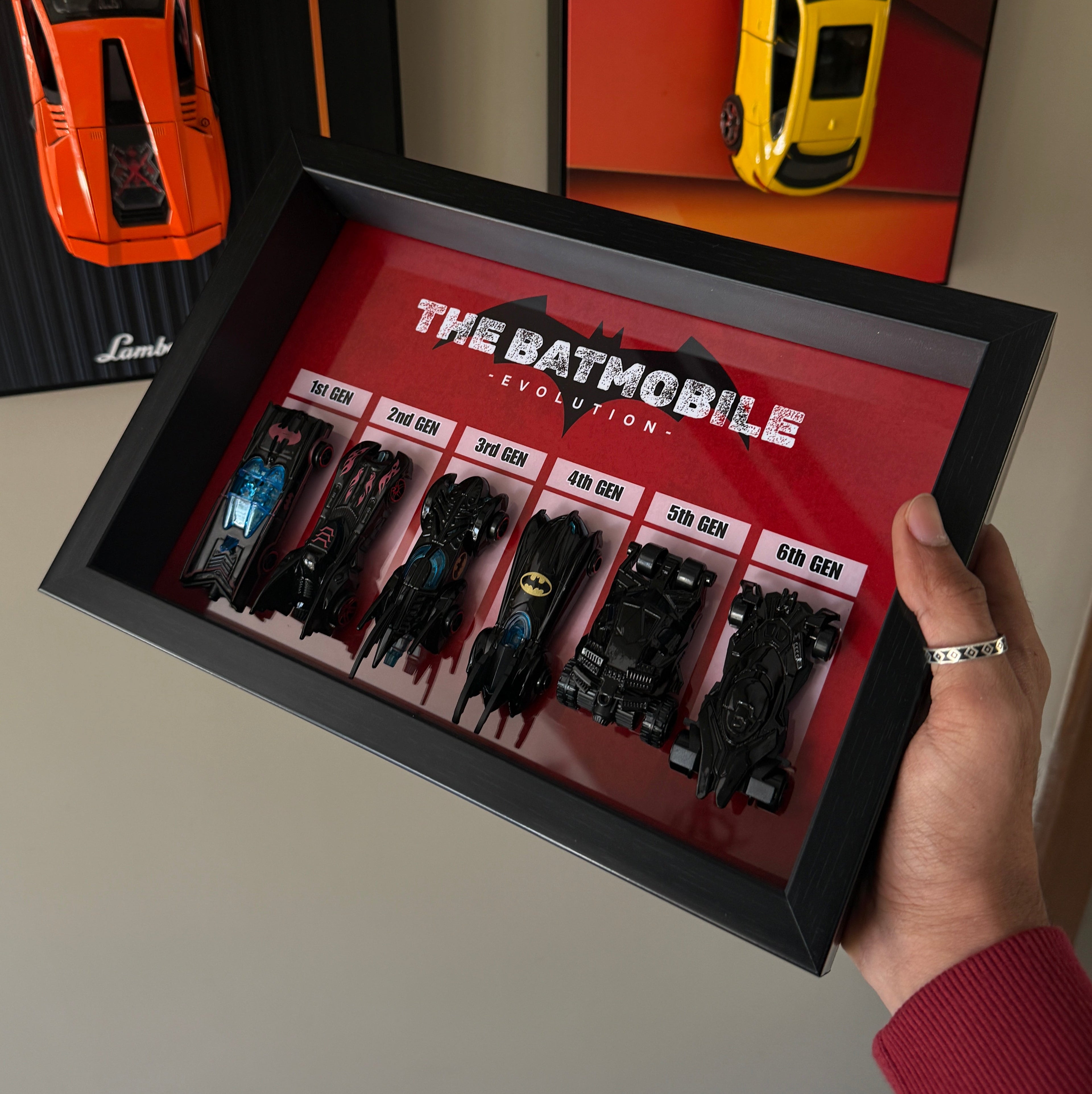 Batmobile Evolution Frame (Red)