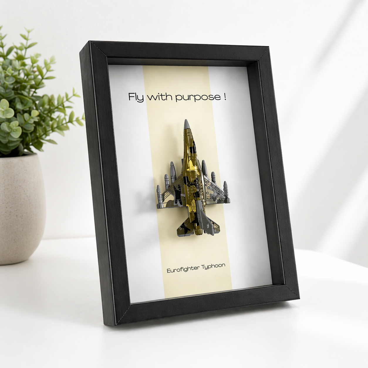 Aircraft 3D Model Frame (Green)