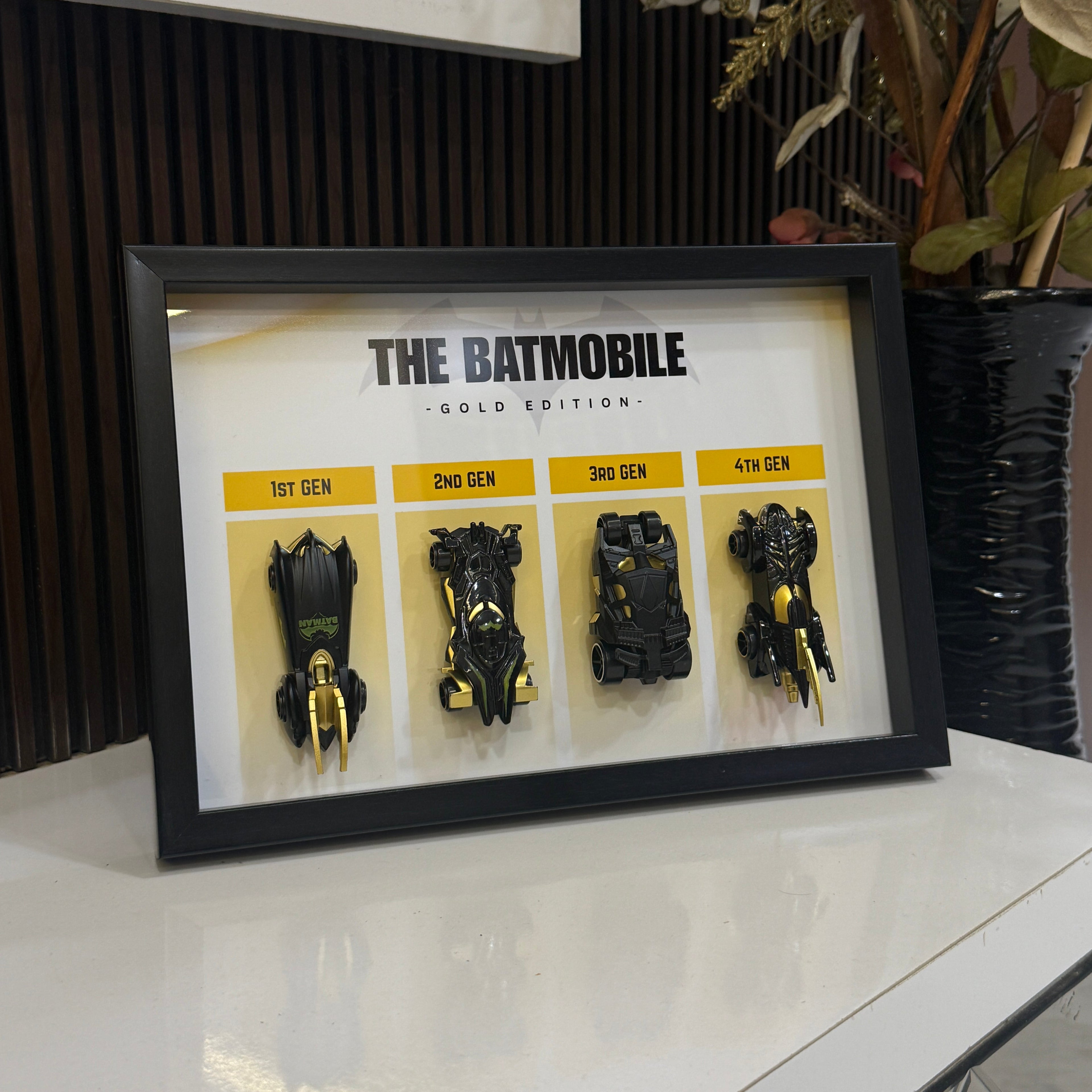 Batmobile Gold Edition Piece
