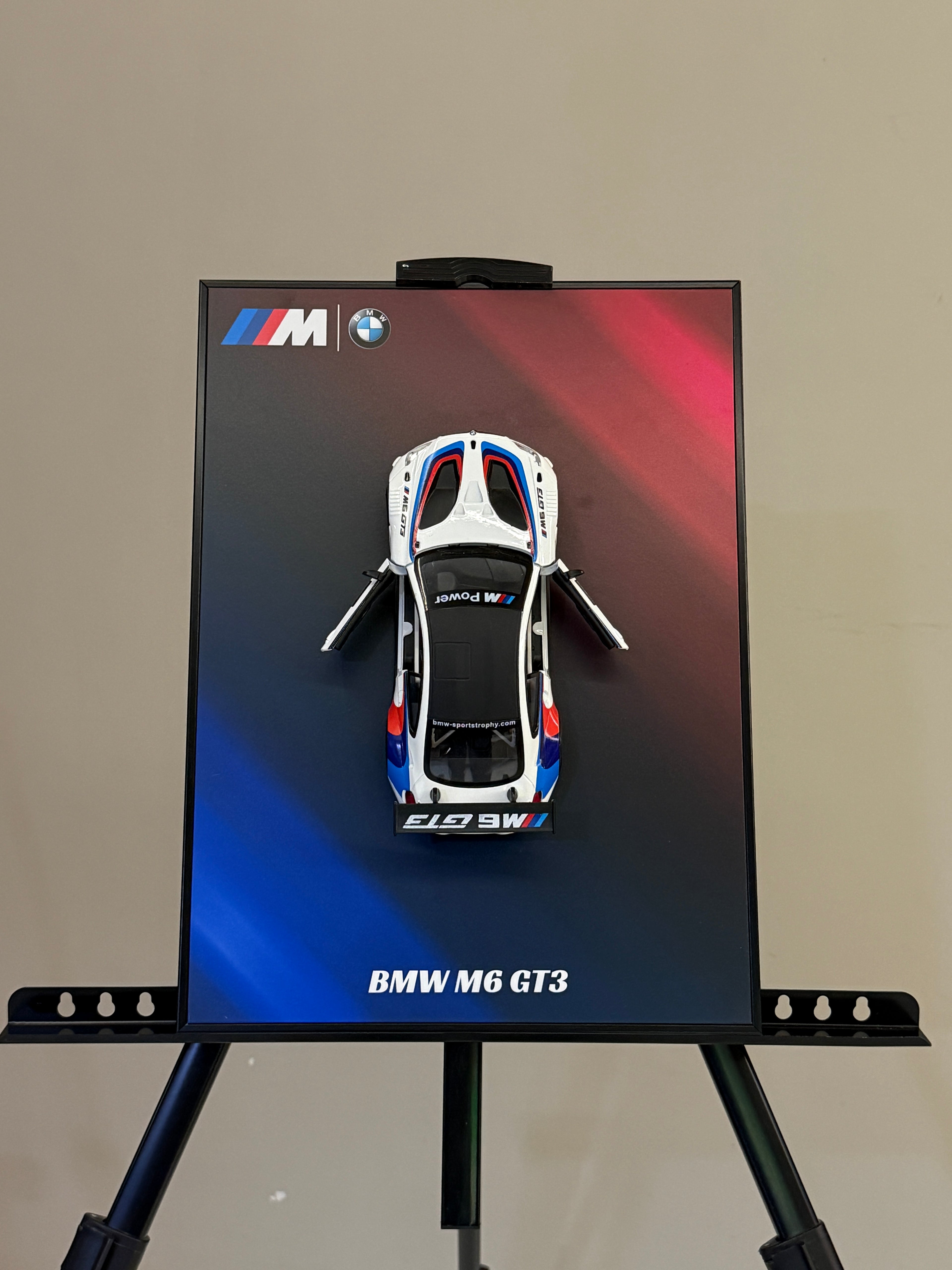 Bmw m6 gt3 3D Premium car Frame