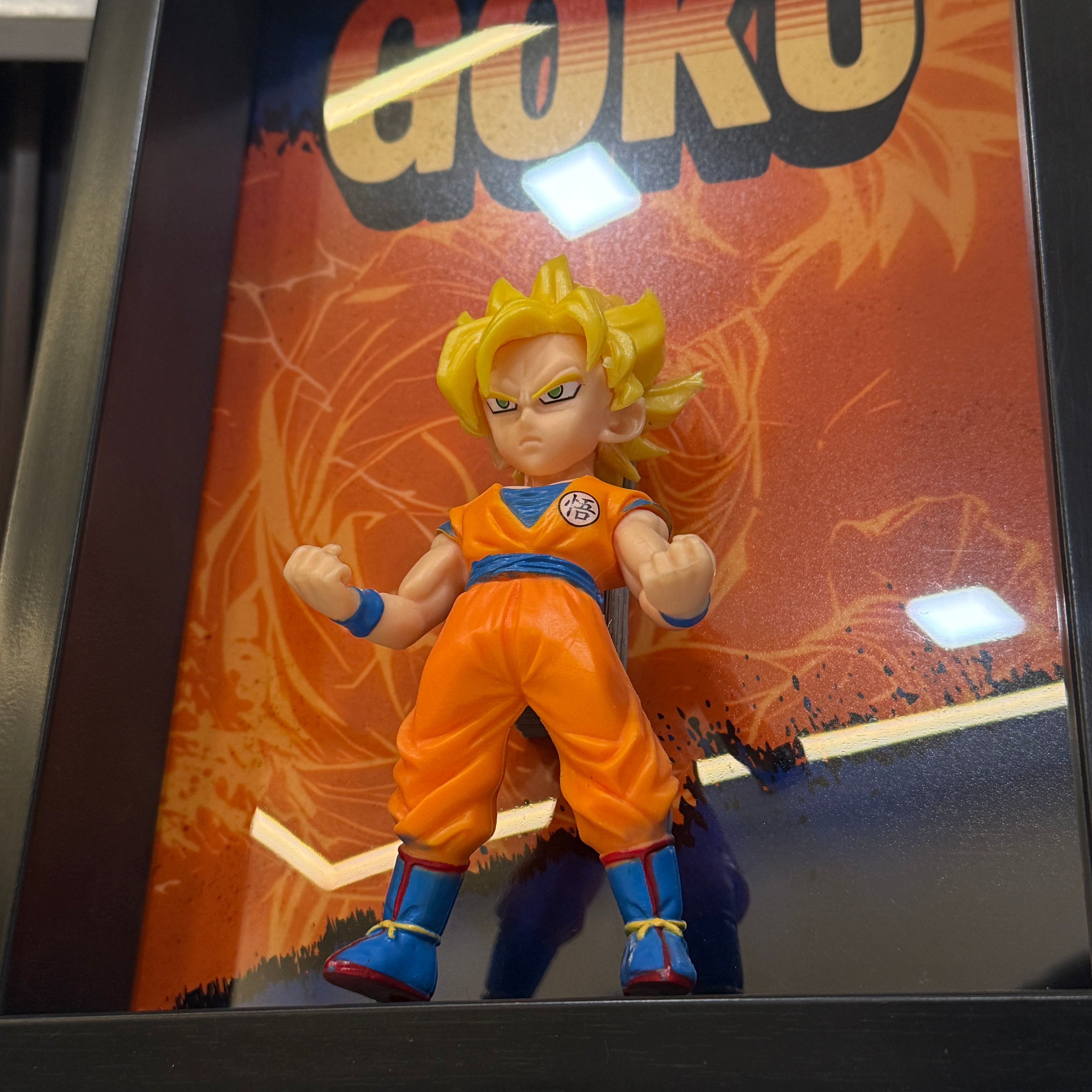 Goku 3D figure Frame