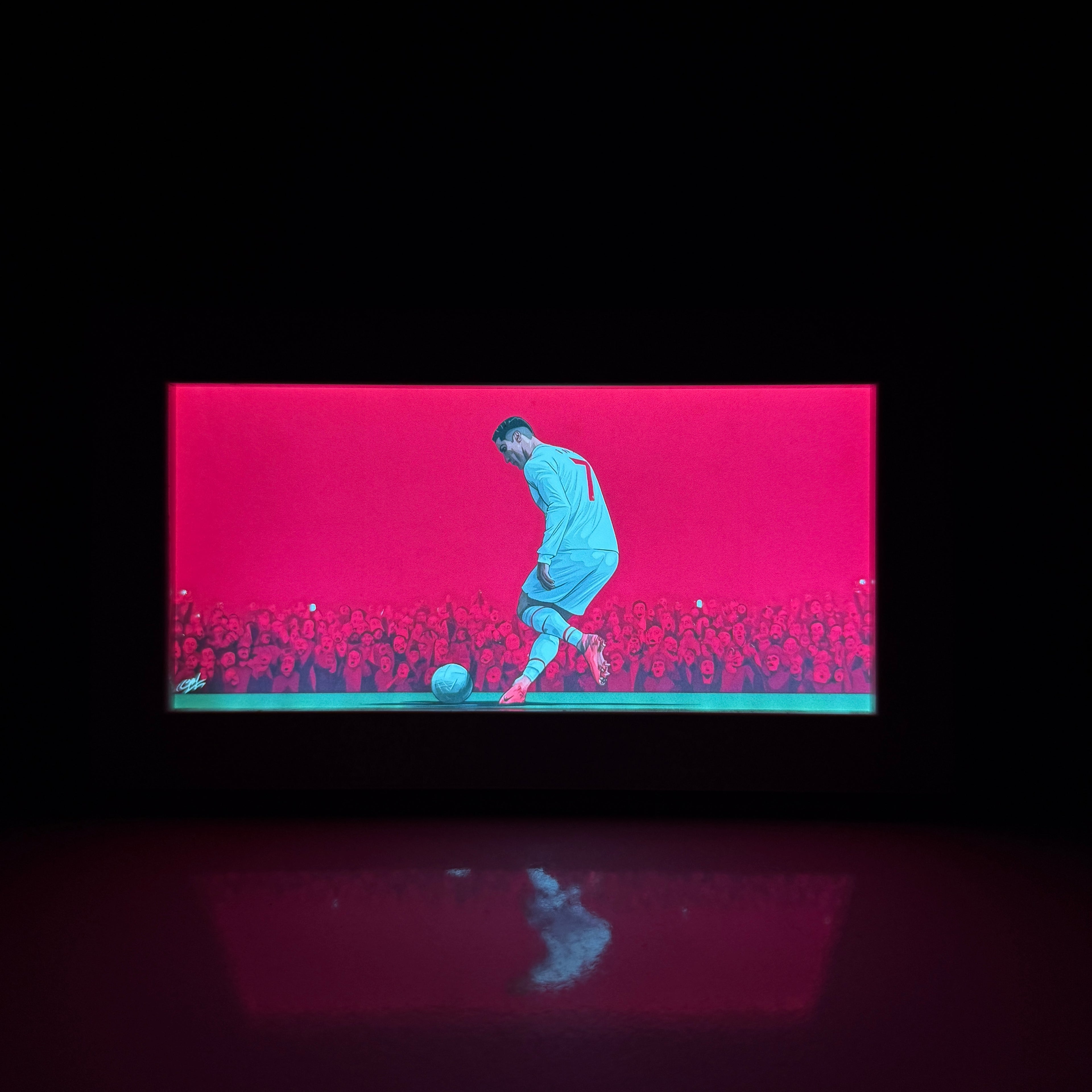 Ronaldo LED Frame