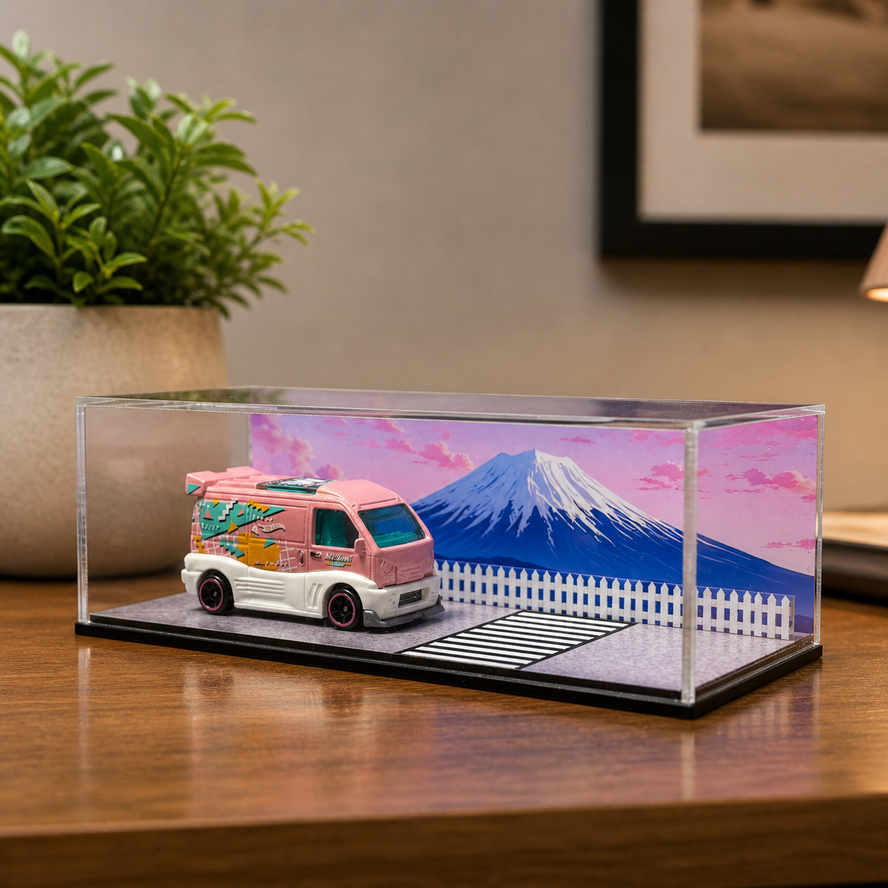 Hotwheels Van Acrylic Showpiece