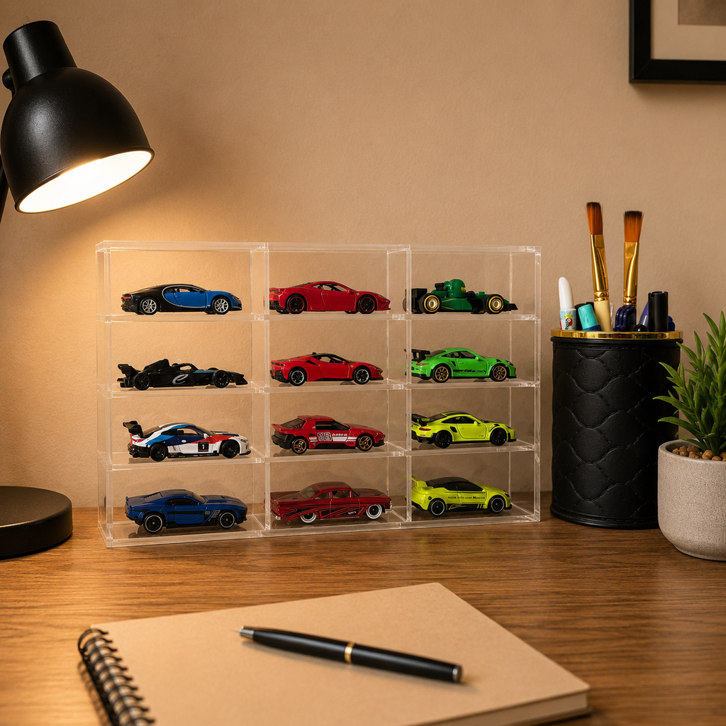 Hotwheels Display Case (12 Slots)