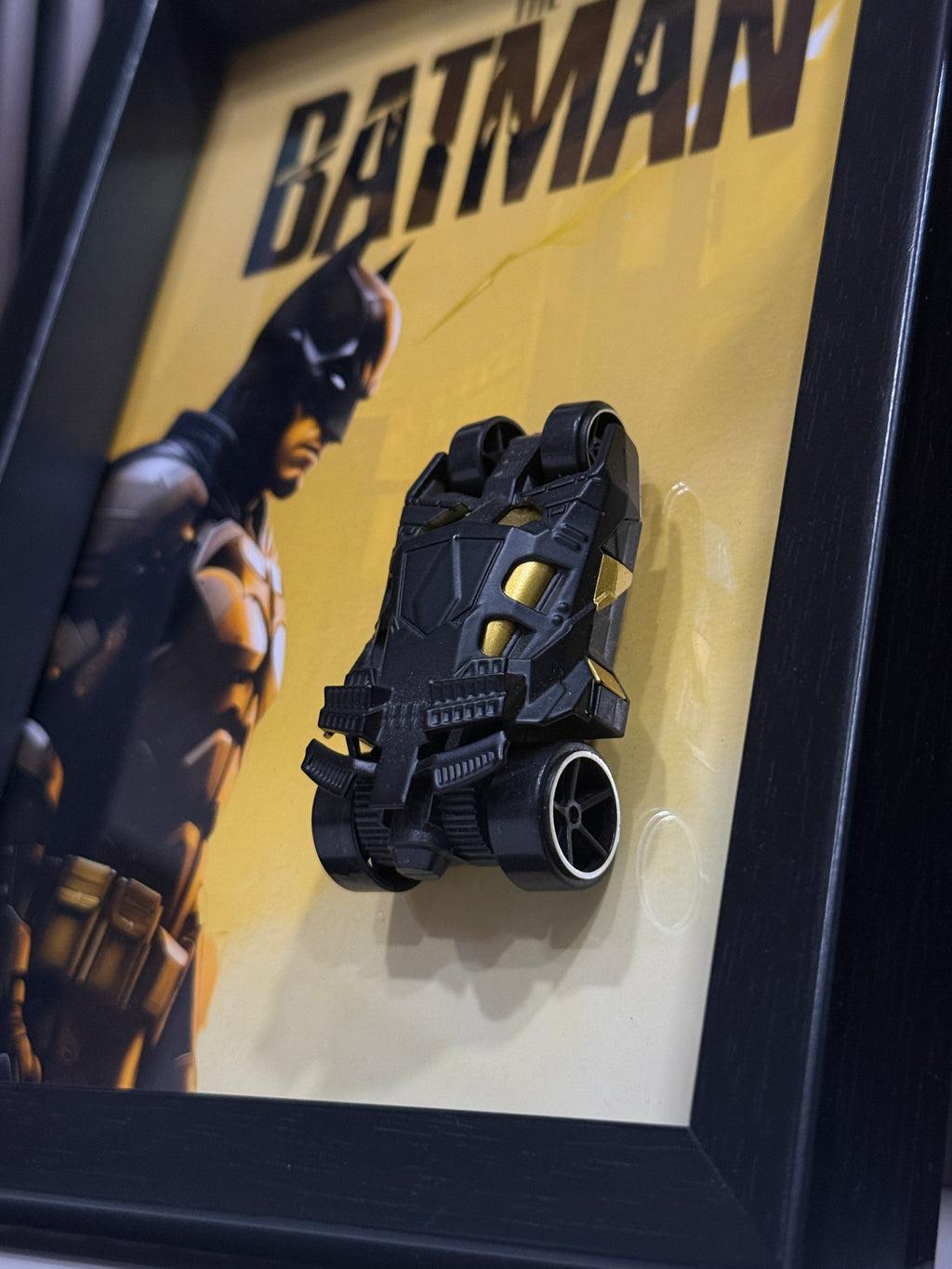 Batman 3D Frame - 5th Gen (Gold Edition)
