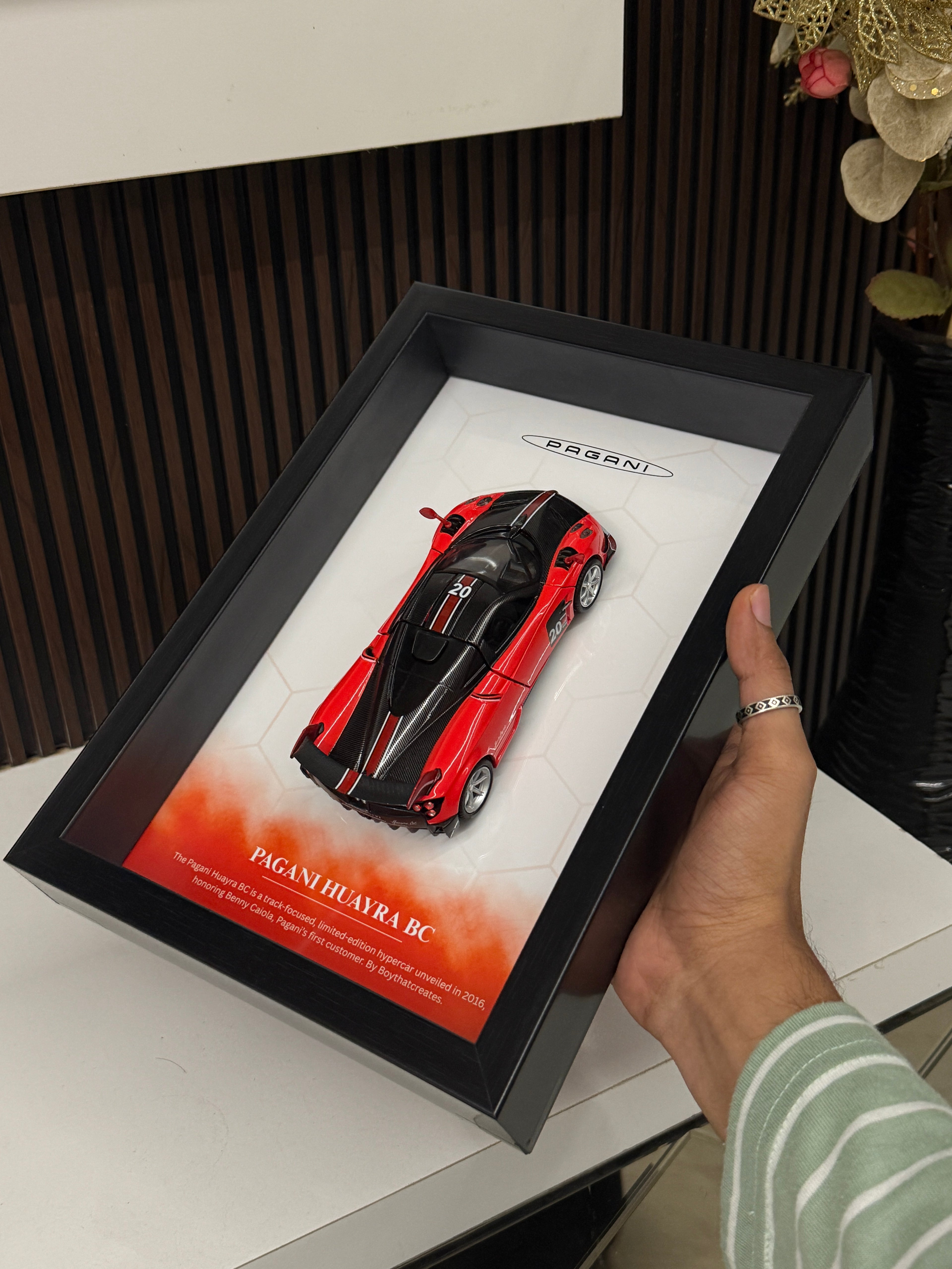 Pagani Huayra BC 3D Frame