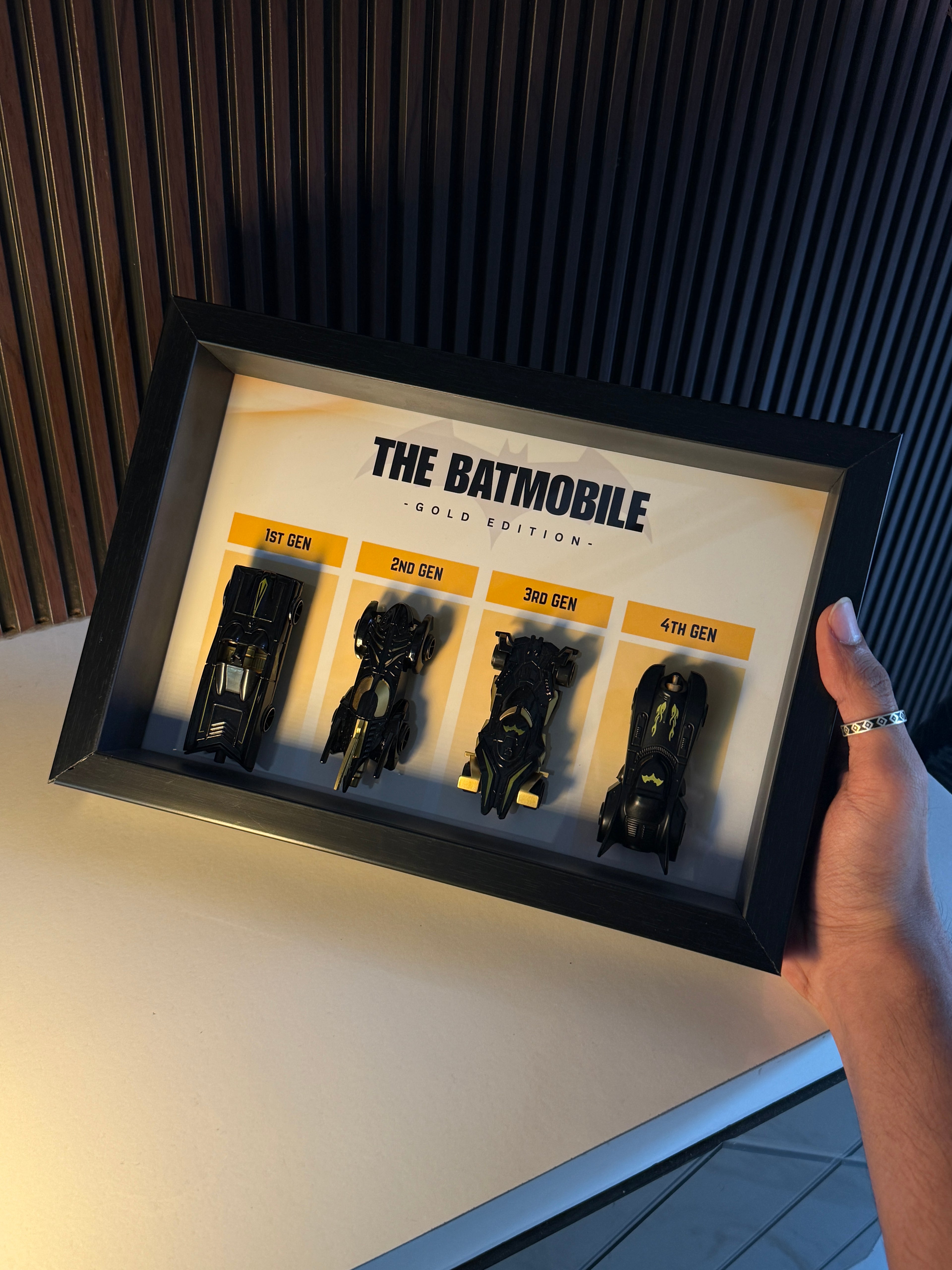 Batmobile Gold Edition Piece