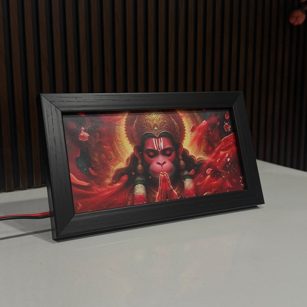 Lord Hanuman LED Frame