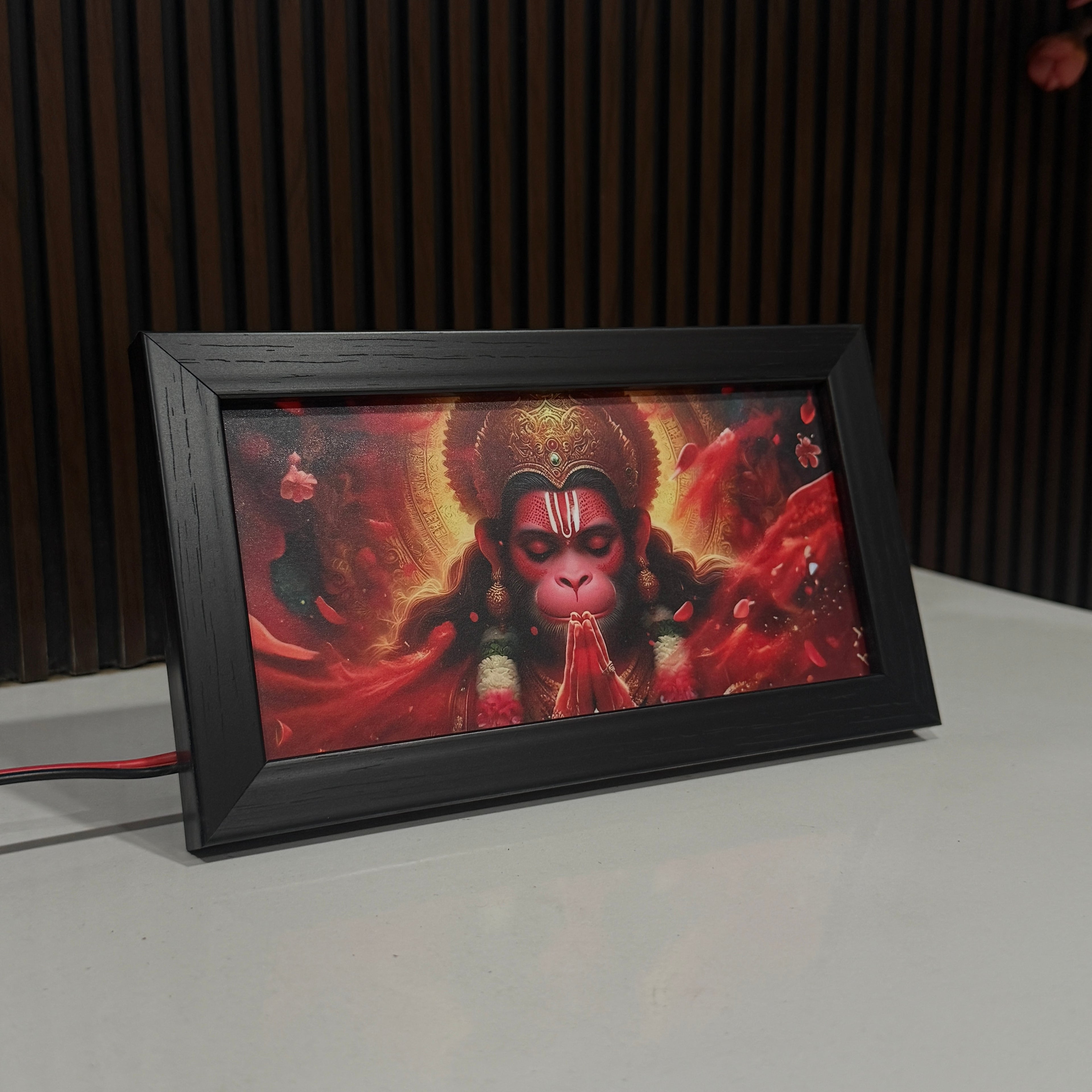 Lord Hanuman LED Frame