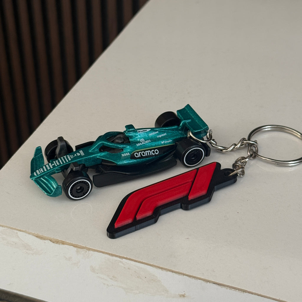 Aston Martin F1 Keychain