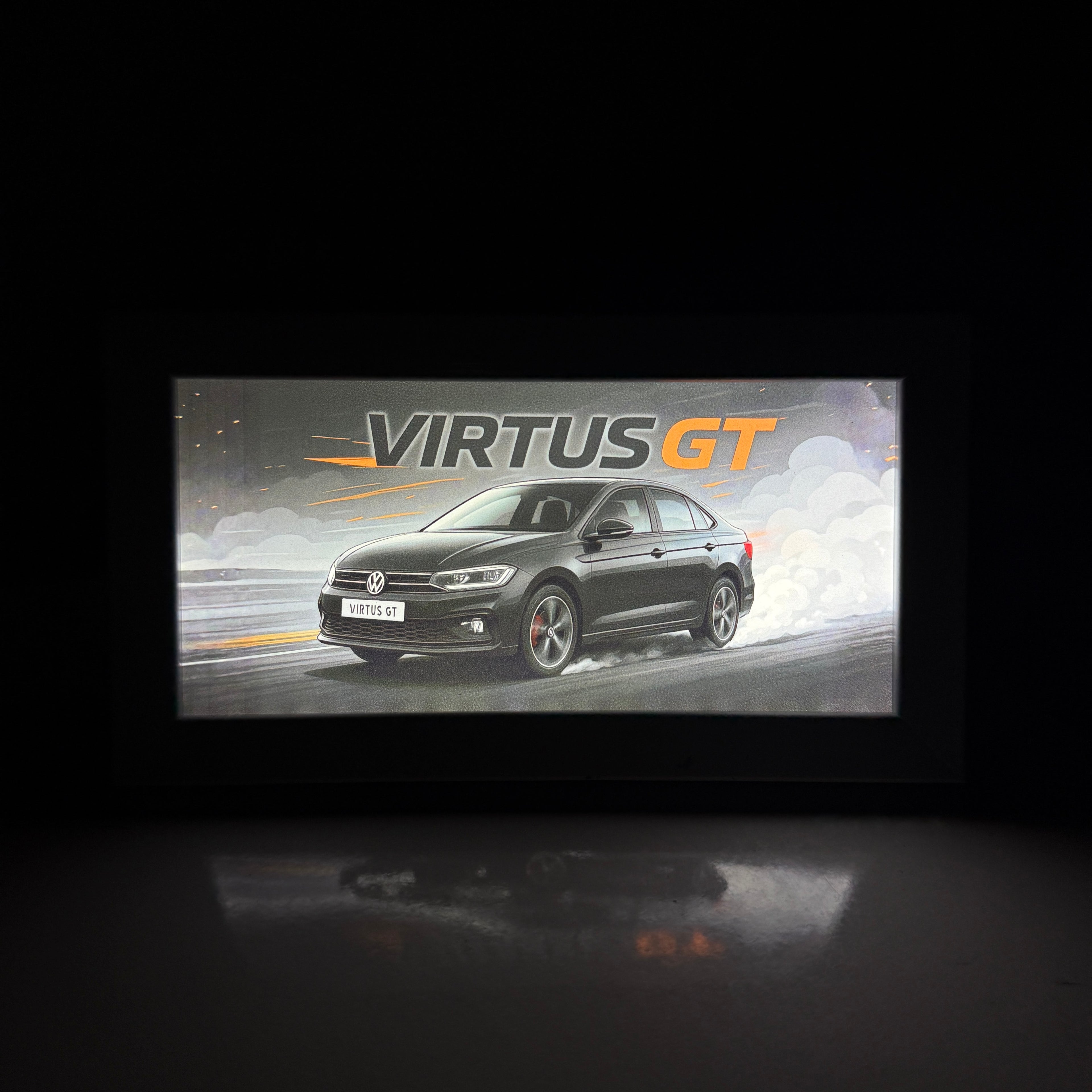 VW Virtus GT LED Frame