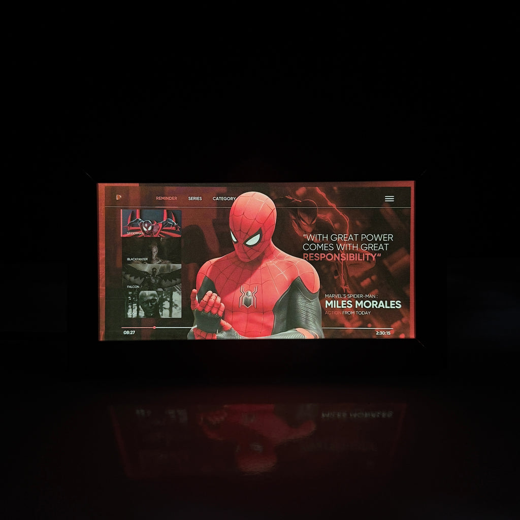 Spider Man LED Frame