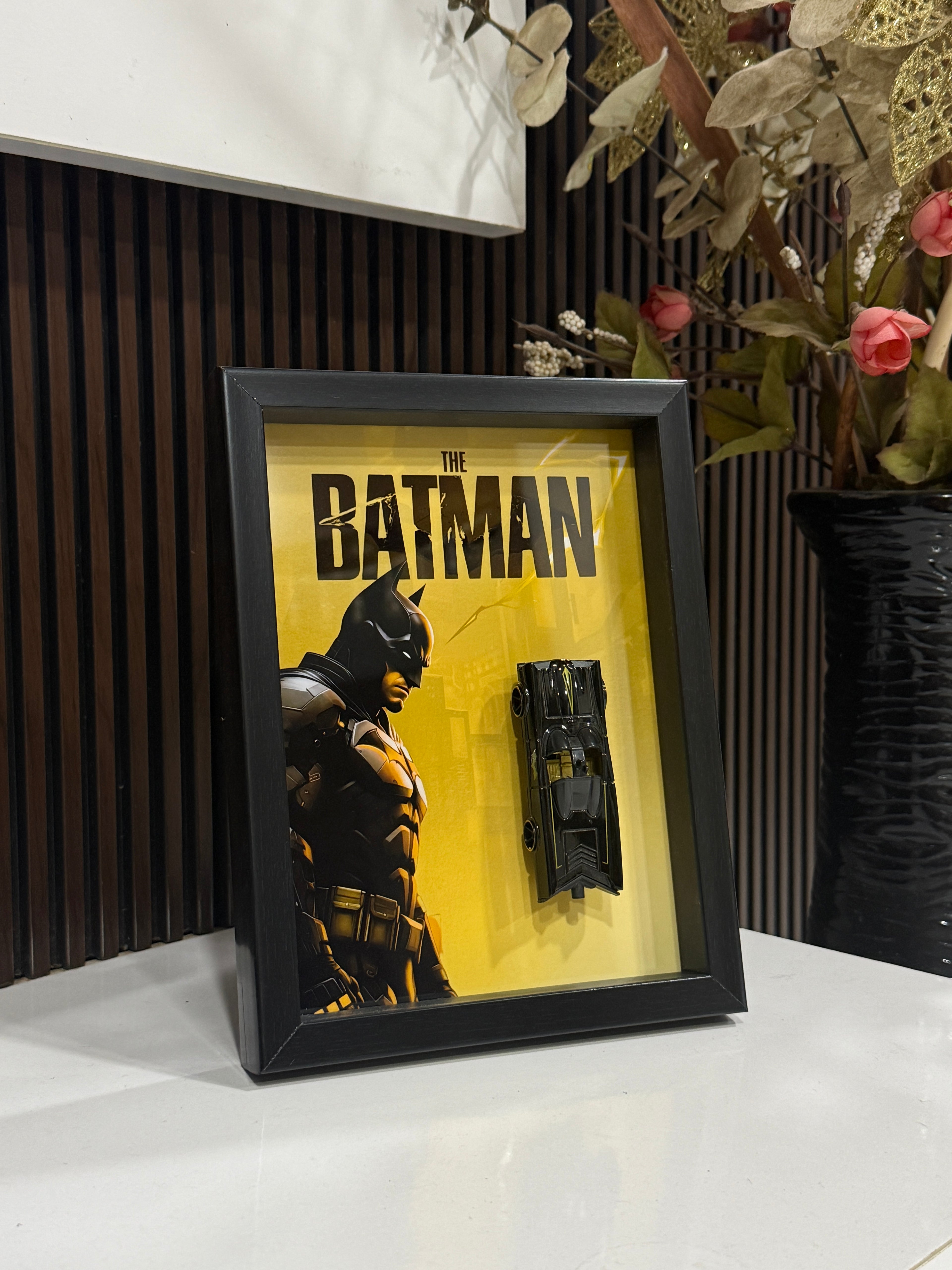 Batman 3D Frame - 1st Gen (Gold Edition)