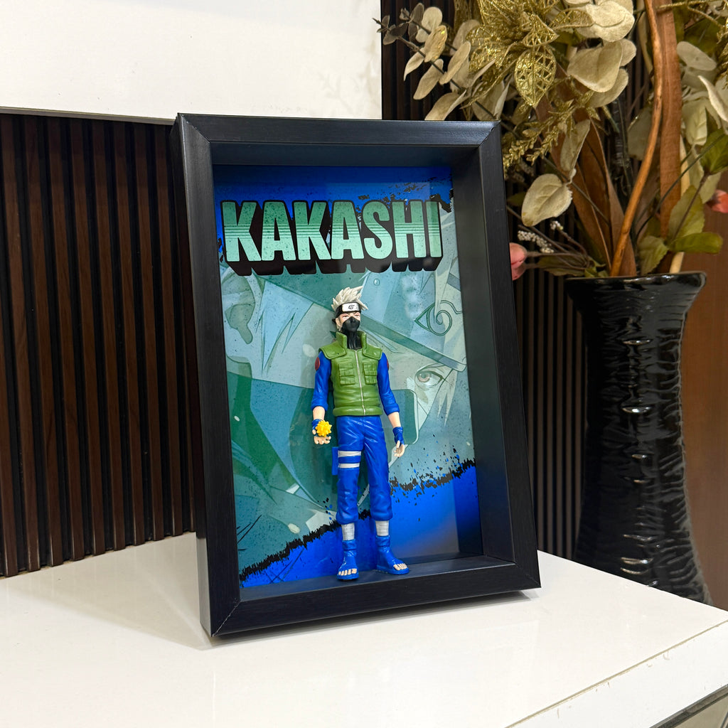 Kakashi Hatake 3D Figure Frame