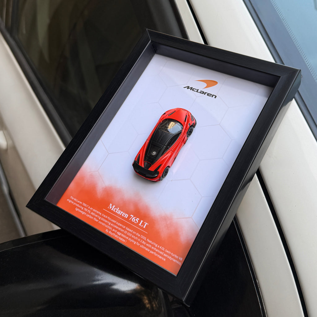 Mclaren 765 LT 3D Car Frame