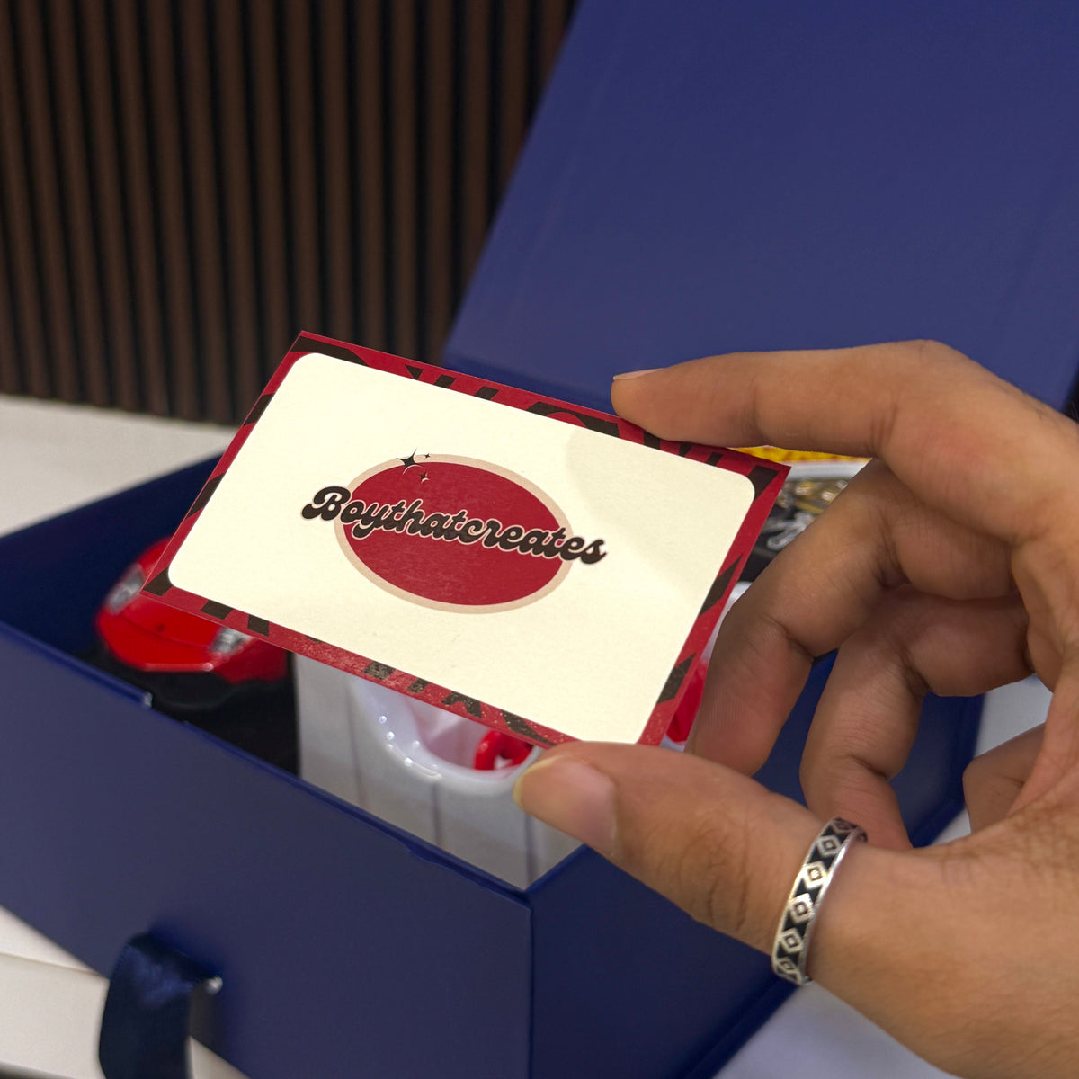 Car Gift Hamper (Red Theme)
