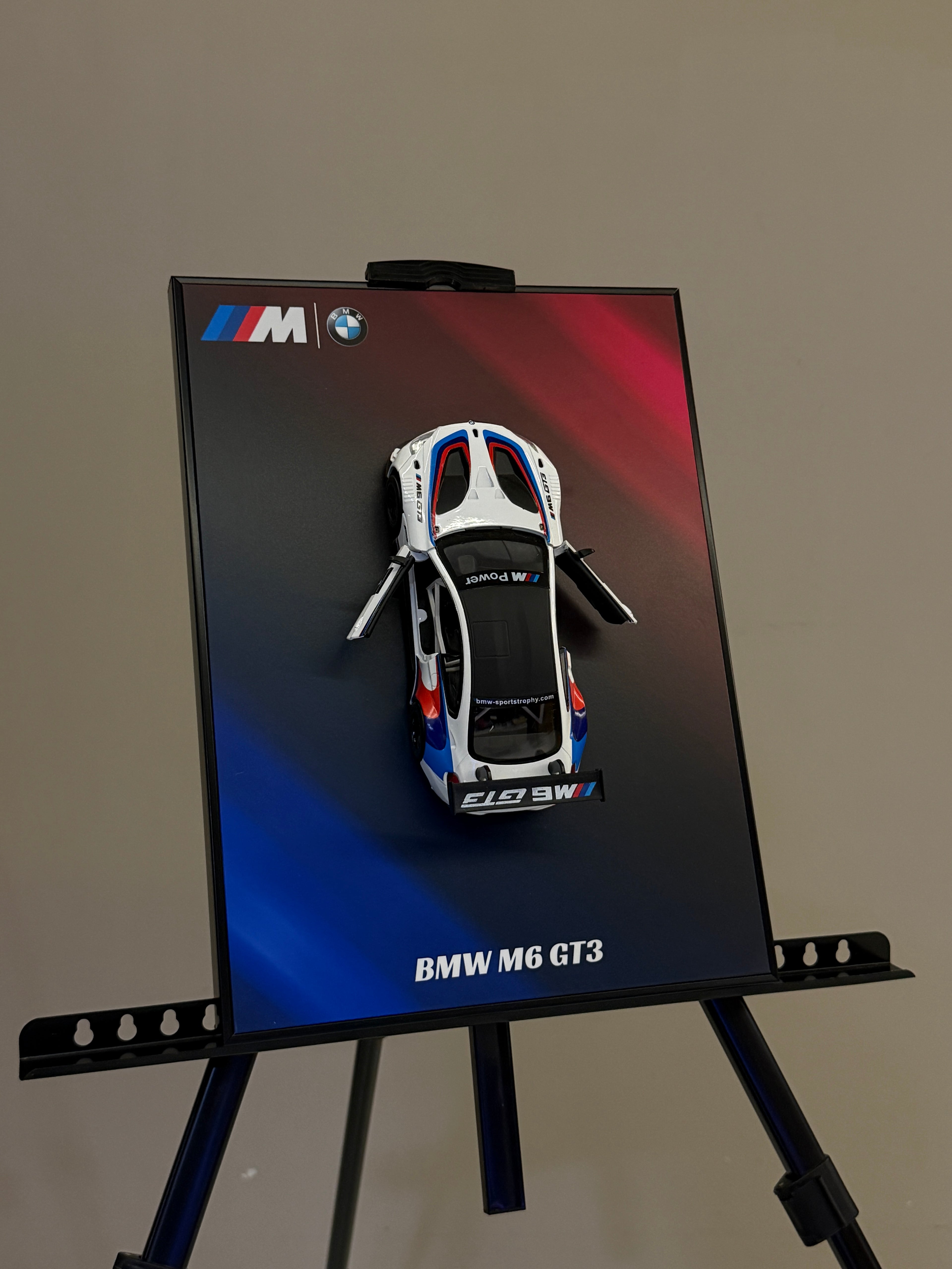 Bmw m6 gt3 3D Premium car Frame