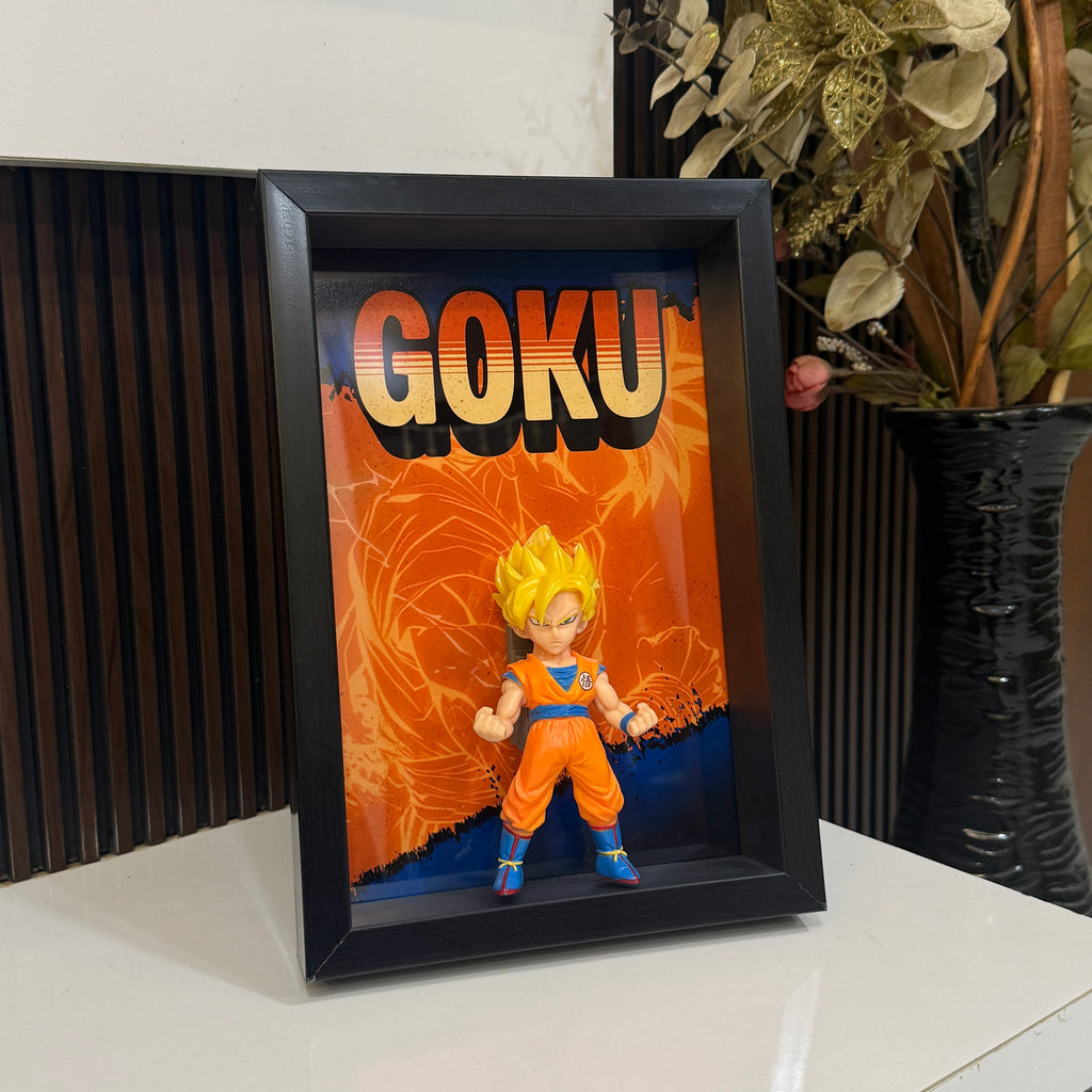 Goku 3D figure Frame