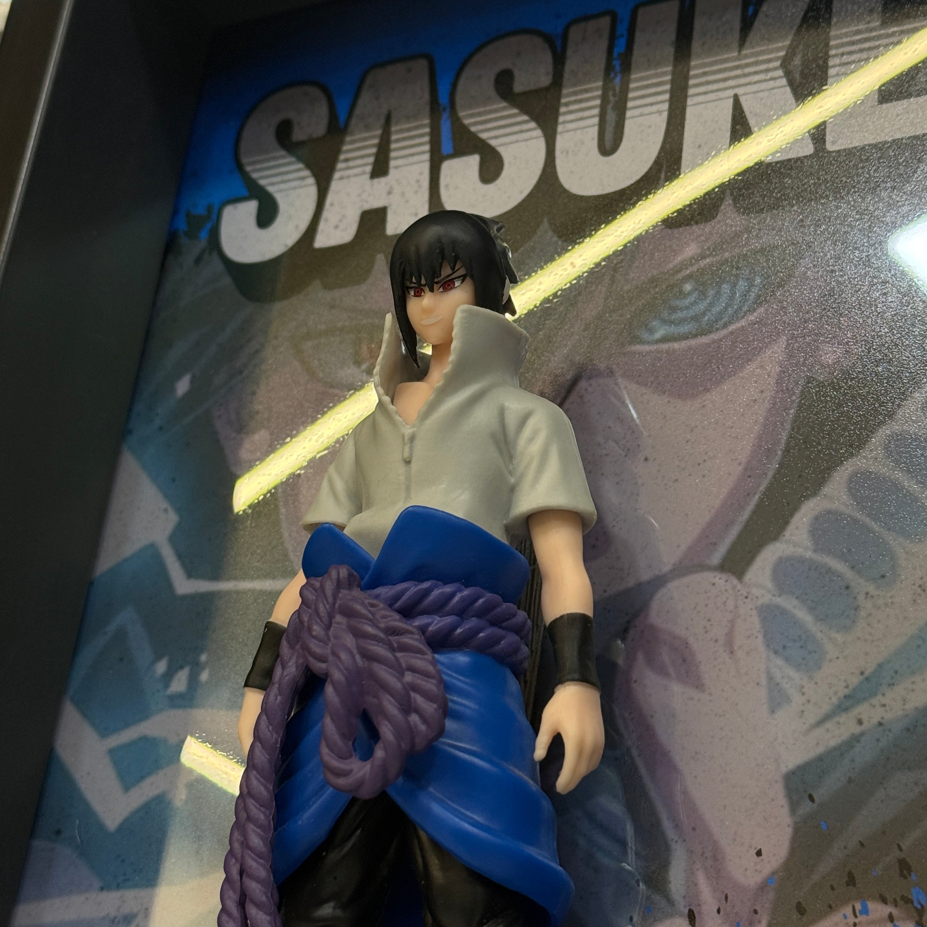 Sasuke Uchiha 3D Figure Frame