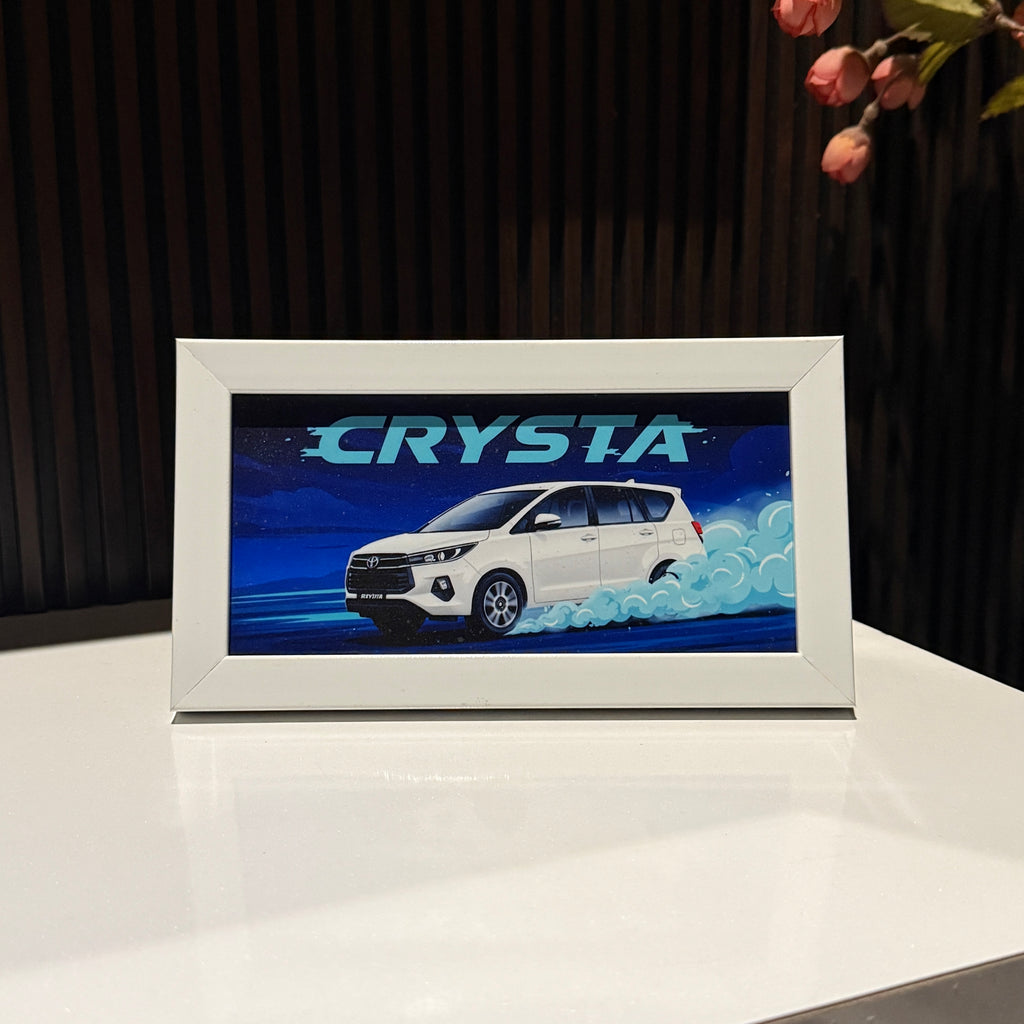 Innova Crysta LED Frame