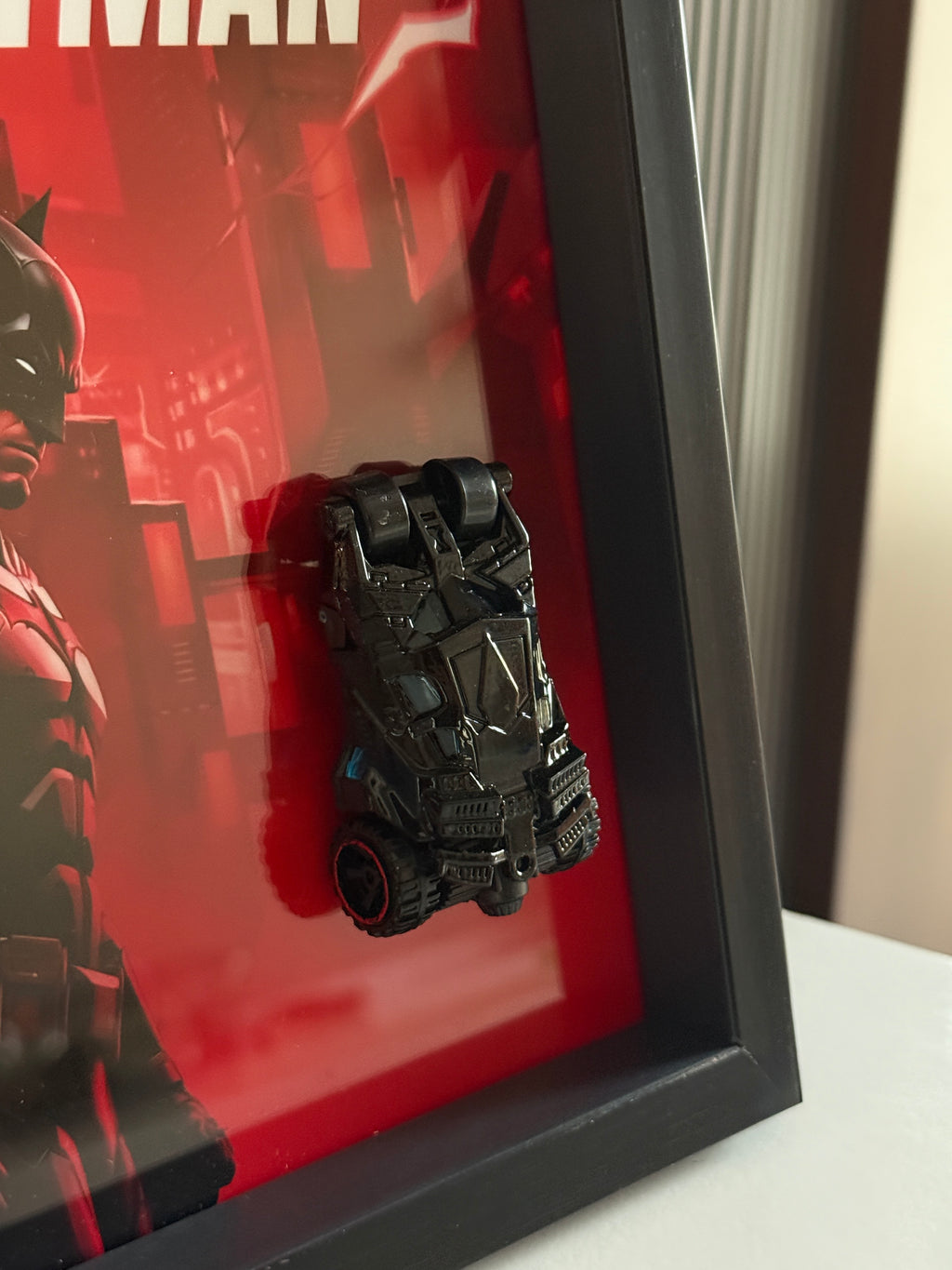 Batmobile 5rd Gen Red Artpiece