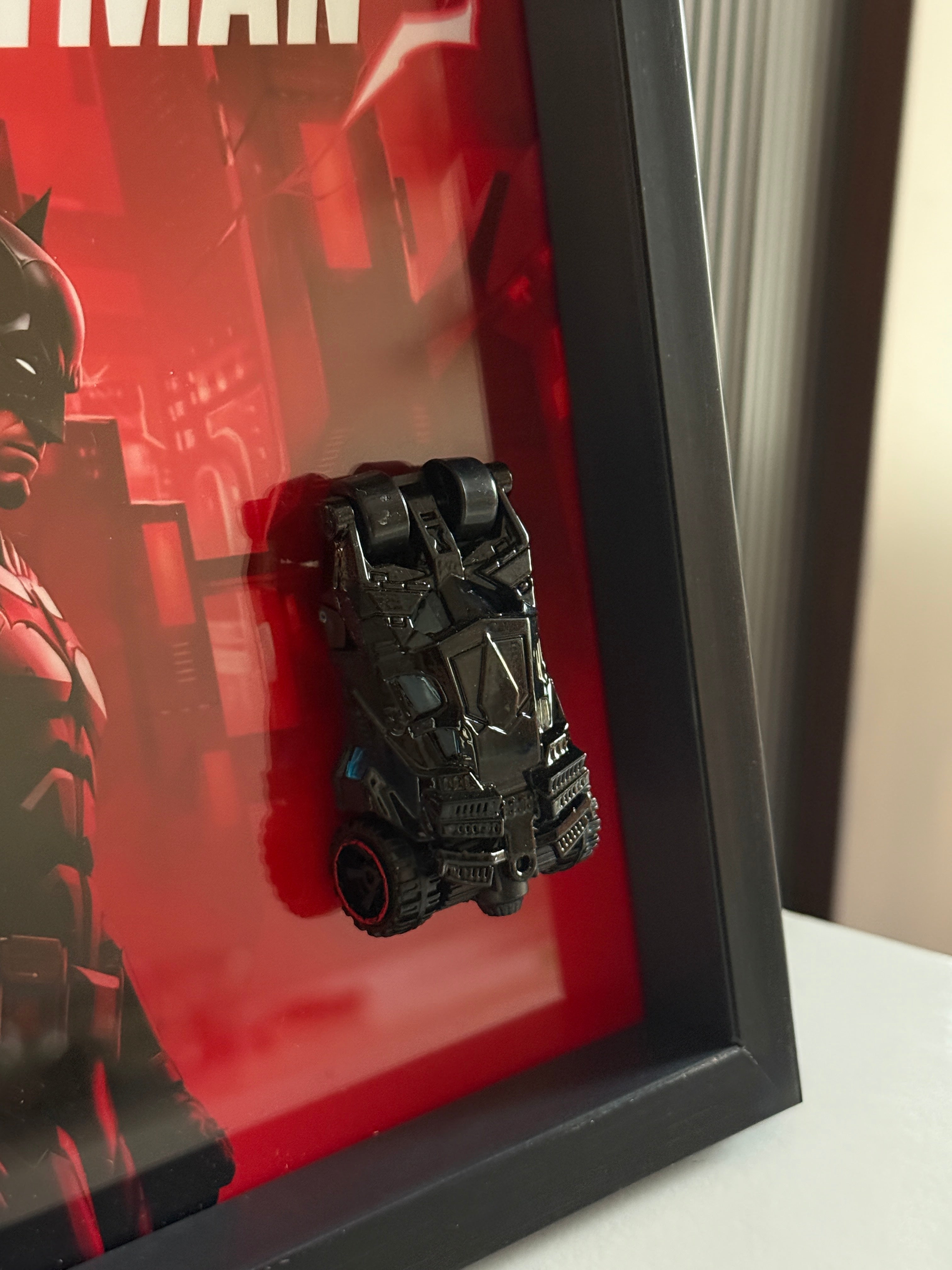 Batmobile 5rd Gen Red Artpiece