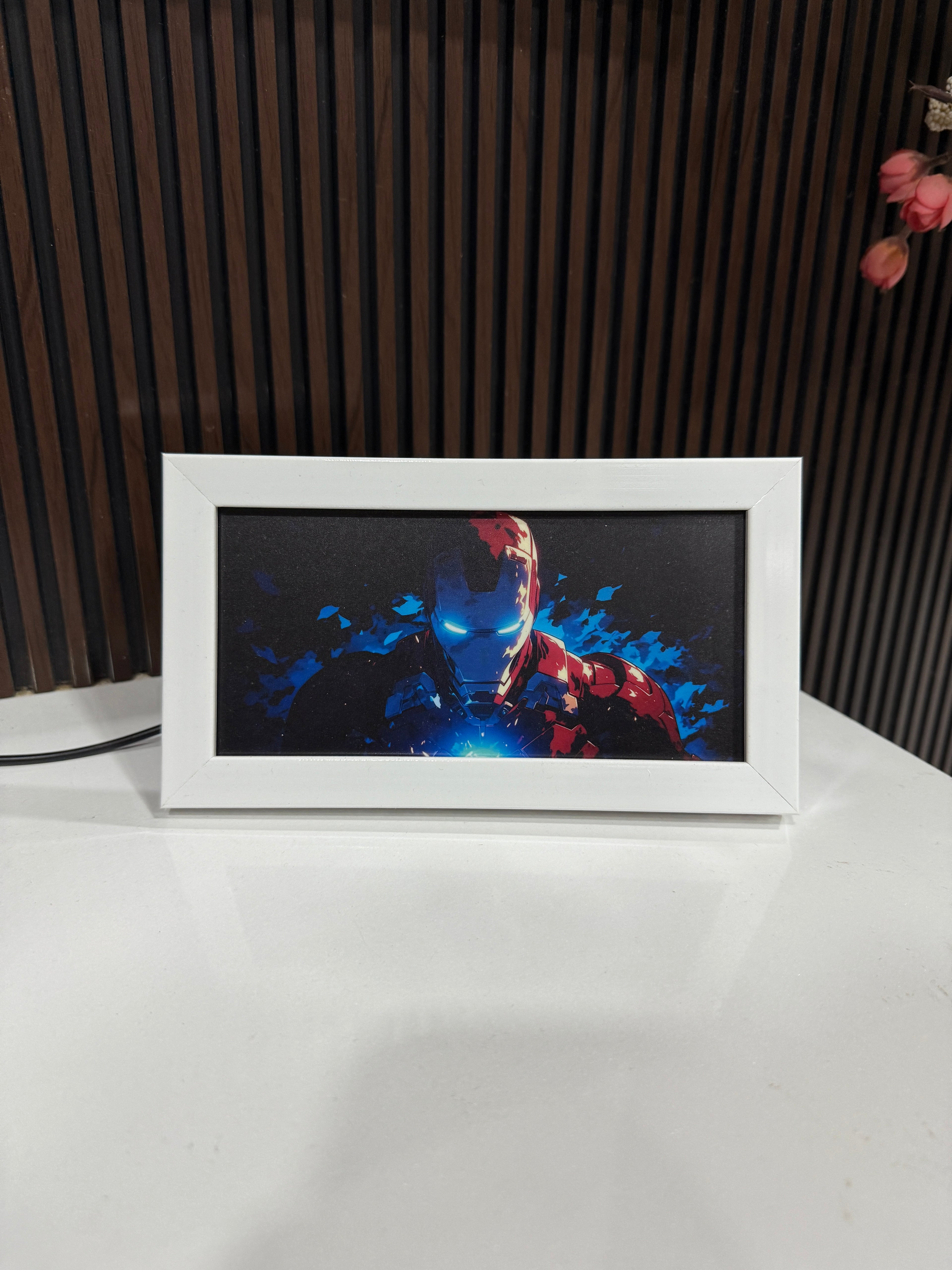 Iron Man LED Frame