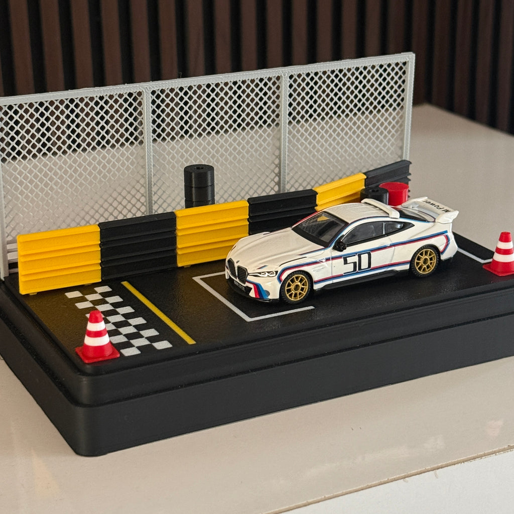 Car Diorama Display for 1:64 Scale Model