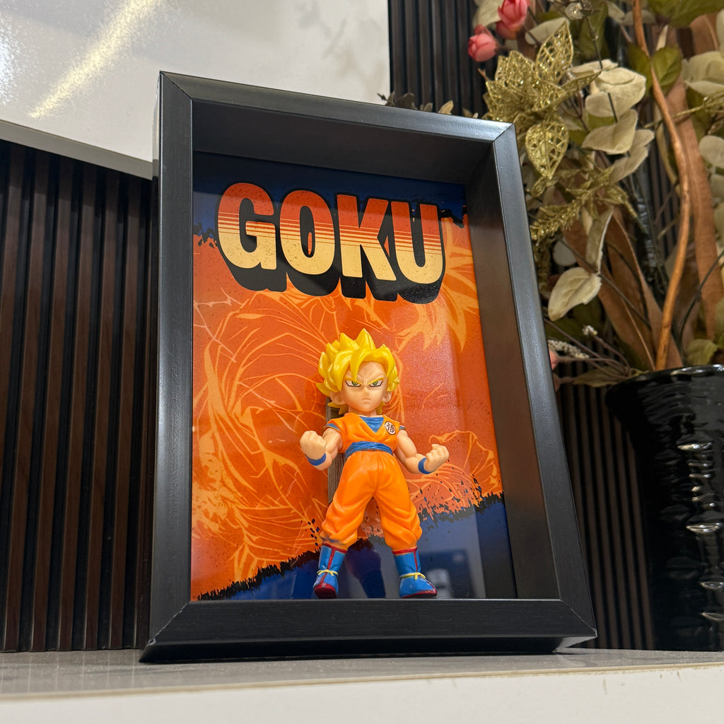 Goku 3D figure Frame