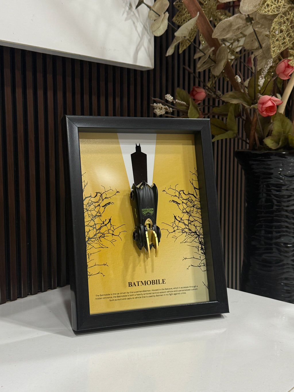 Batman 3D Frame - 4th Gen (Gold Edition)