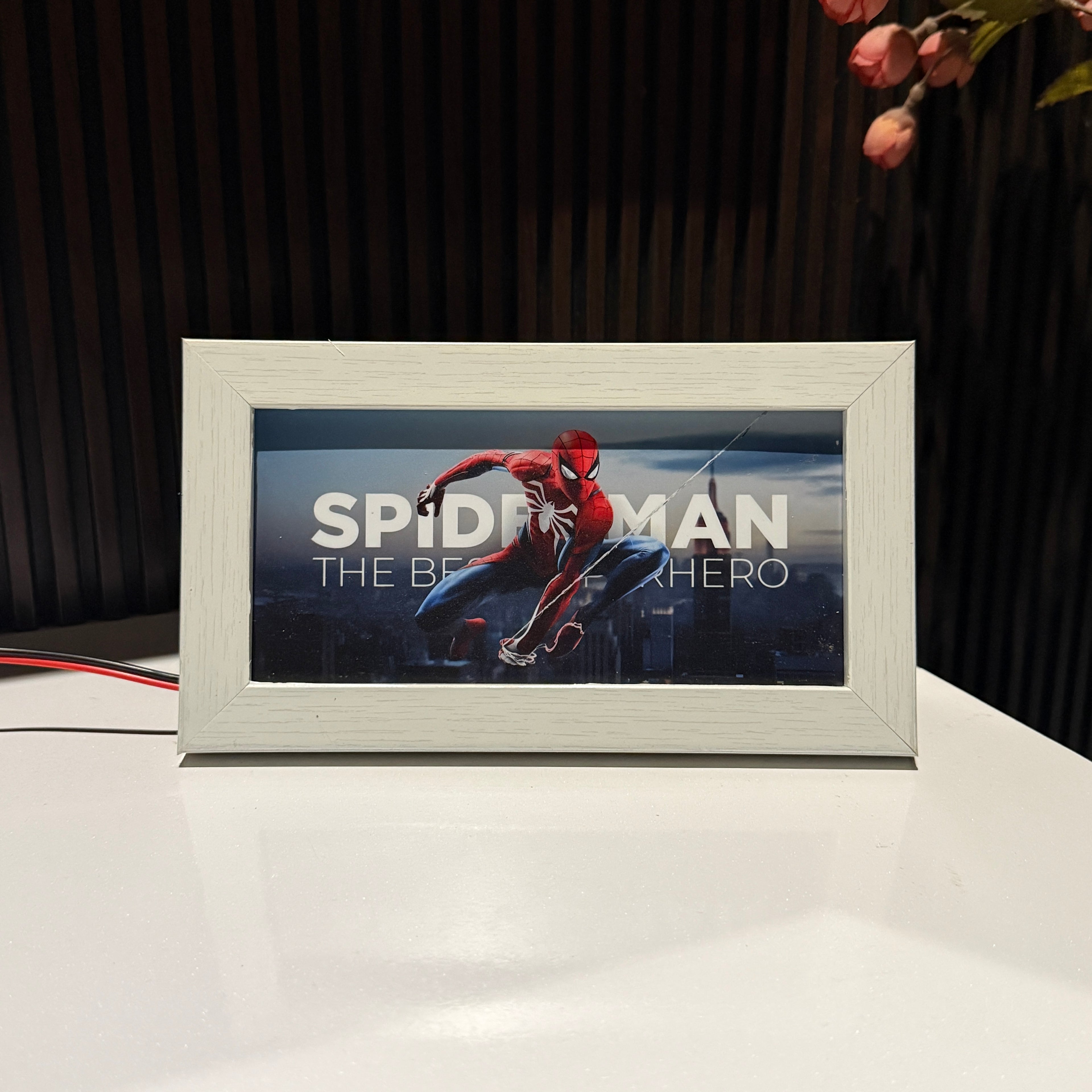 Amazing Spiderman LED Frame