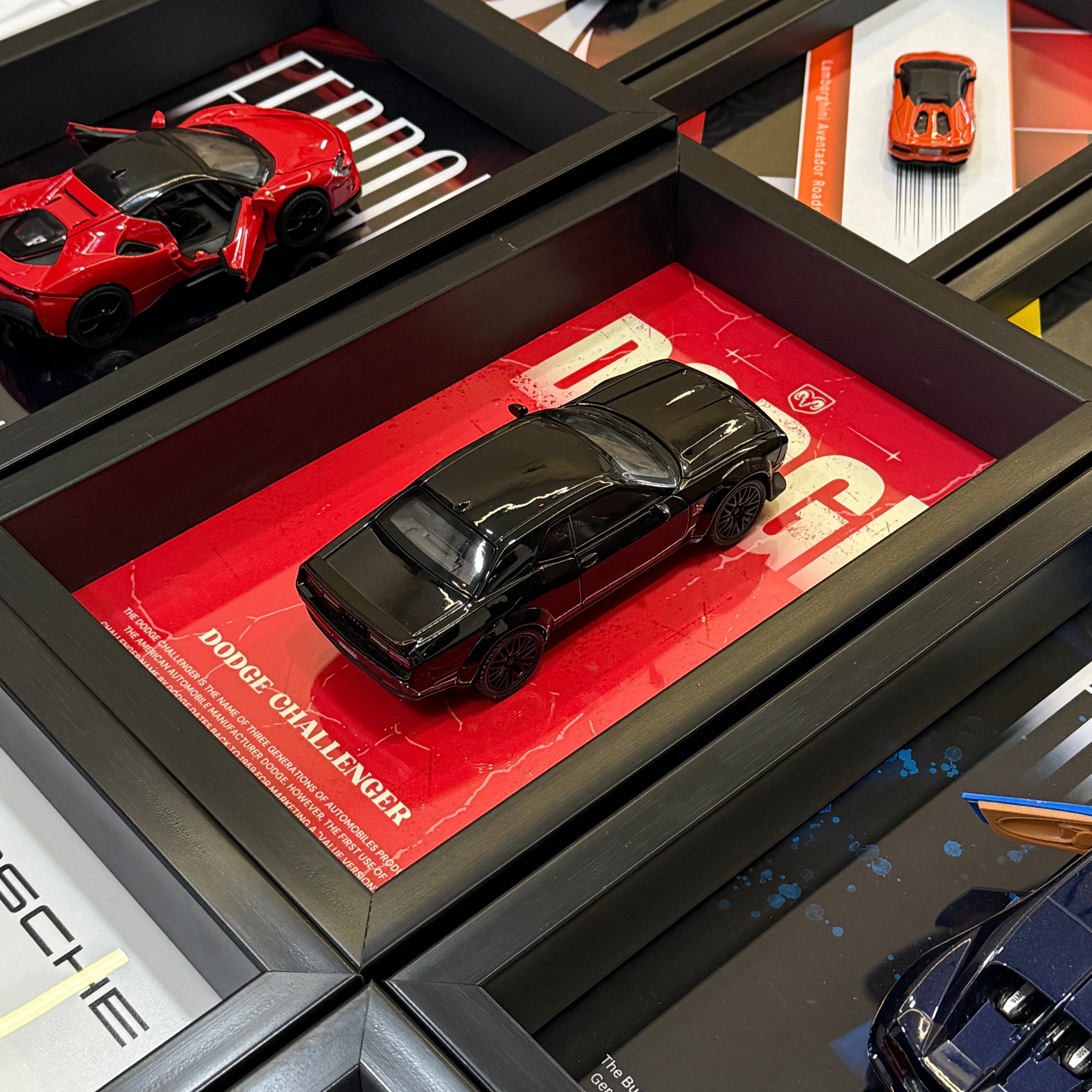Dodge Challenger 1:32 Scale 3D Frame