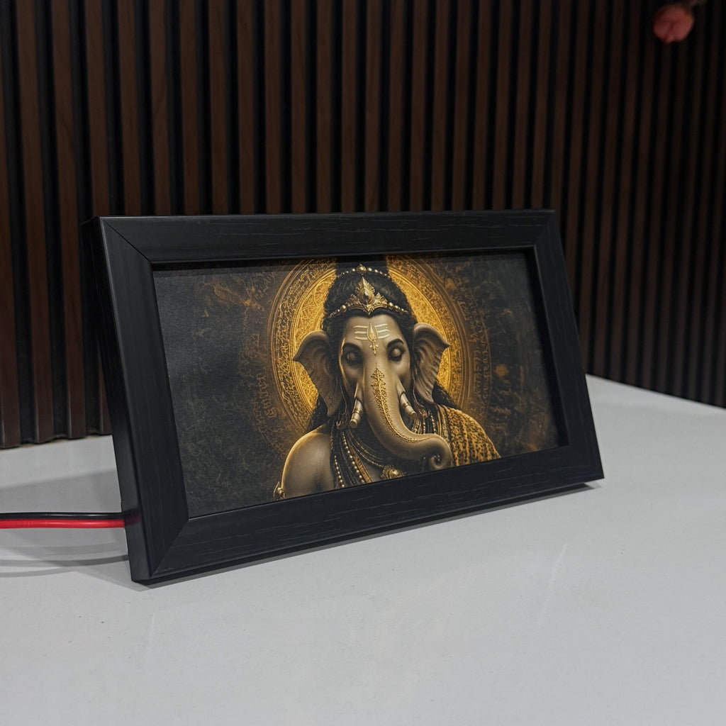 Lord Ganesha LED Frame