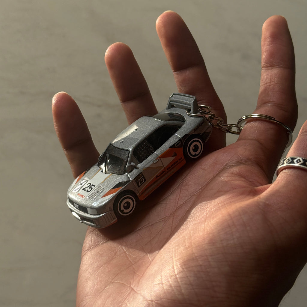 Audi 90 Quattro Hotwheels Keychain