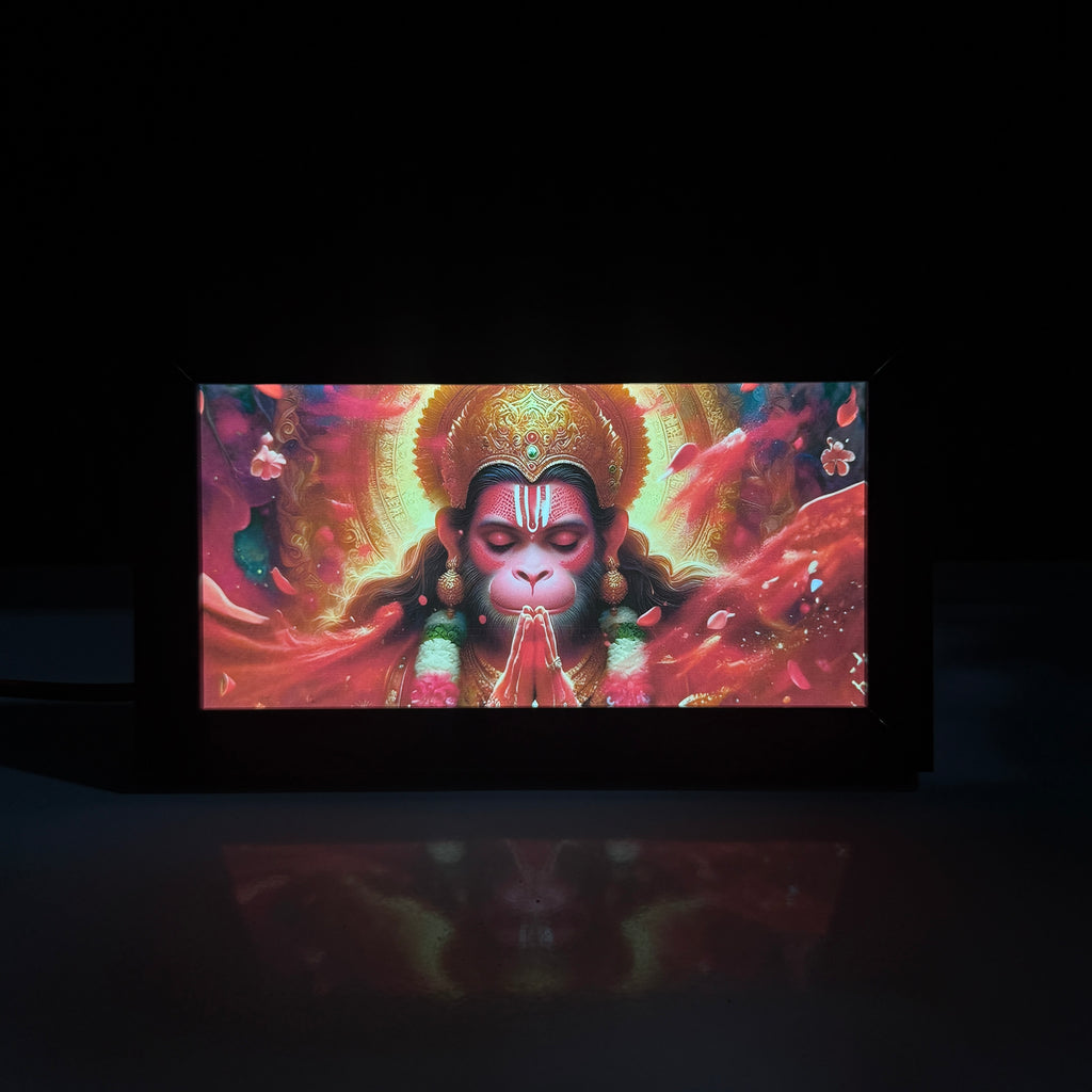 Lord Hanuman LED Frame