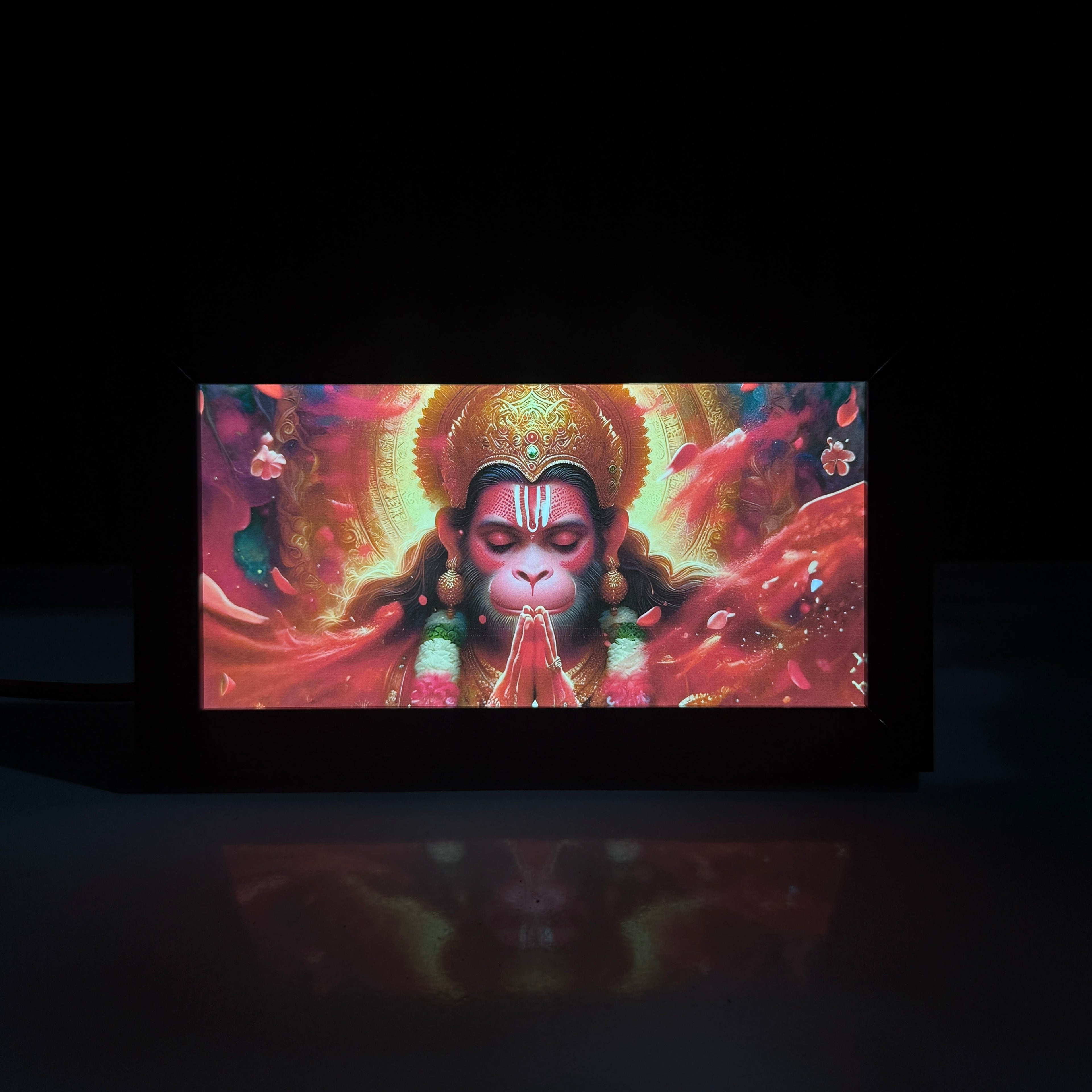 Lord Hanuman LED Frame