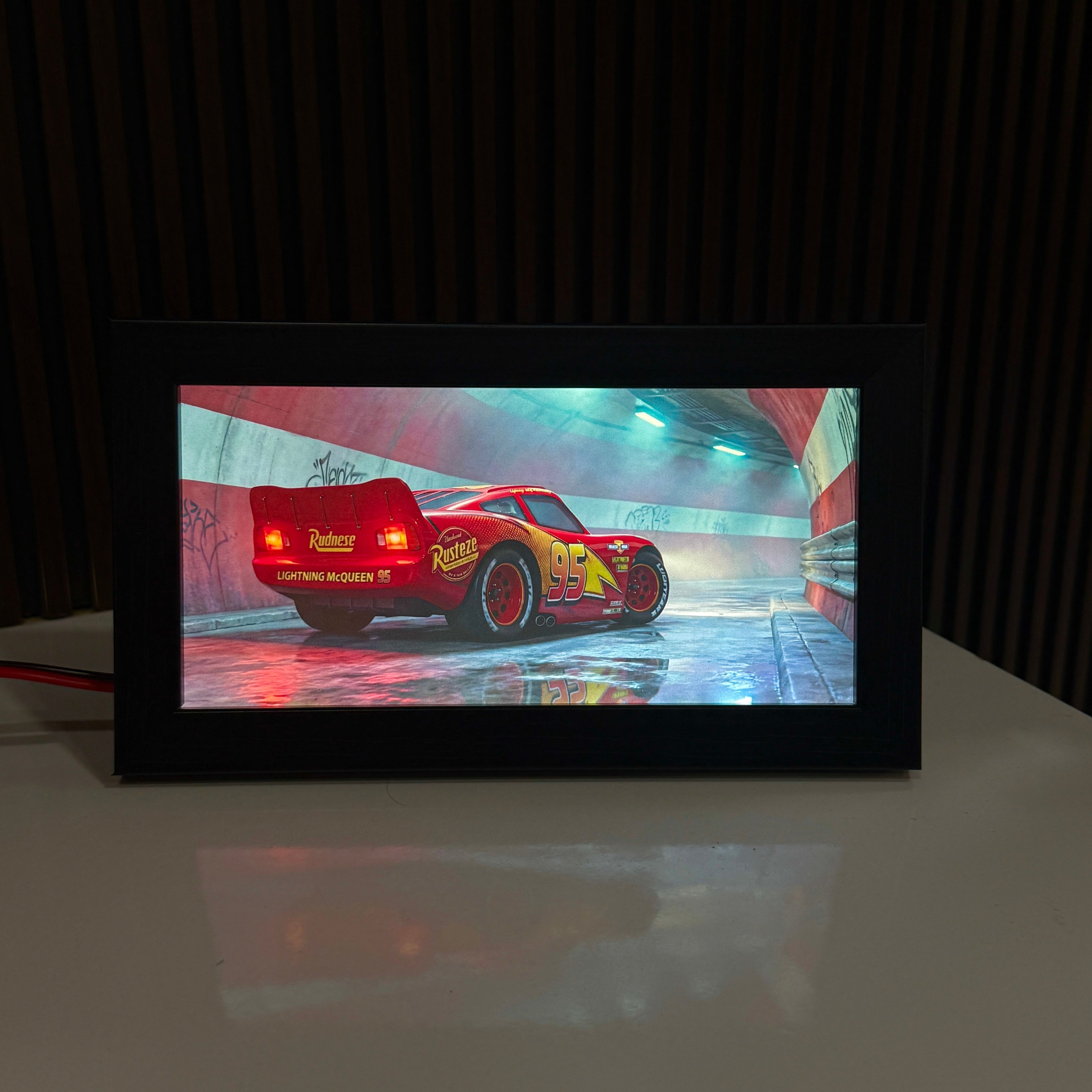 Lightning Mcqueen LED Frame