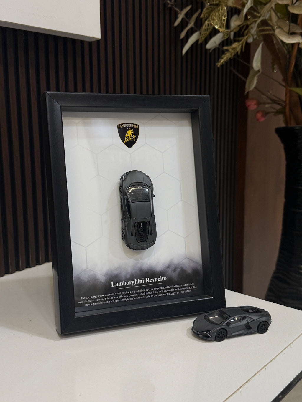 Lamborghini Revuelto 3D Car Frame
