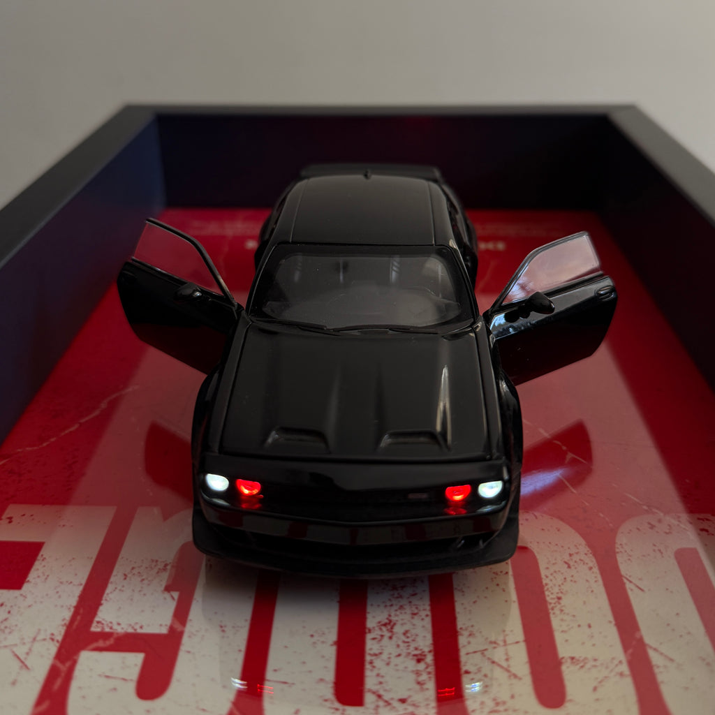 Dodge Challenger 1:32 Scale 3D Frame